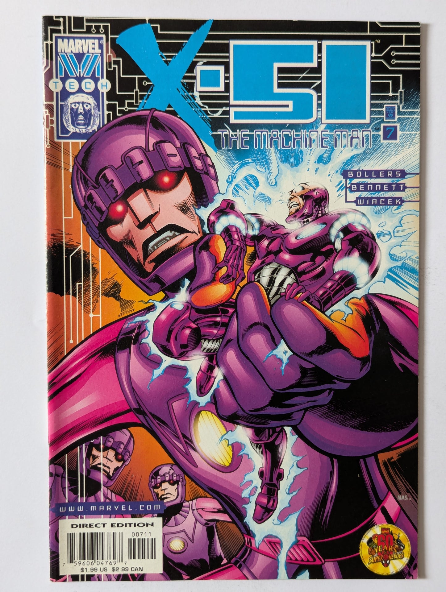 X-51 Machine Man #7 Marvel Comic Book
