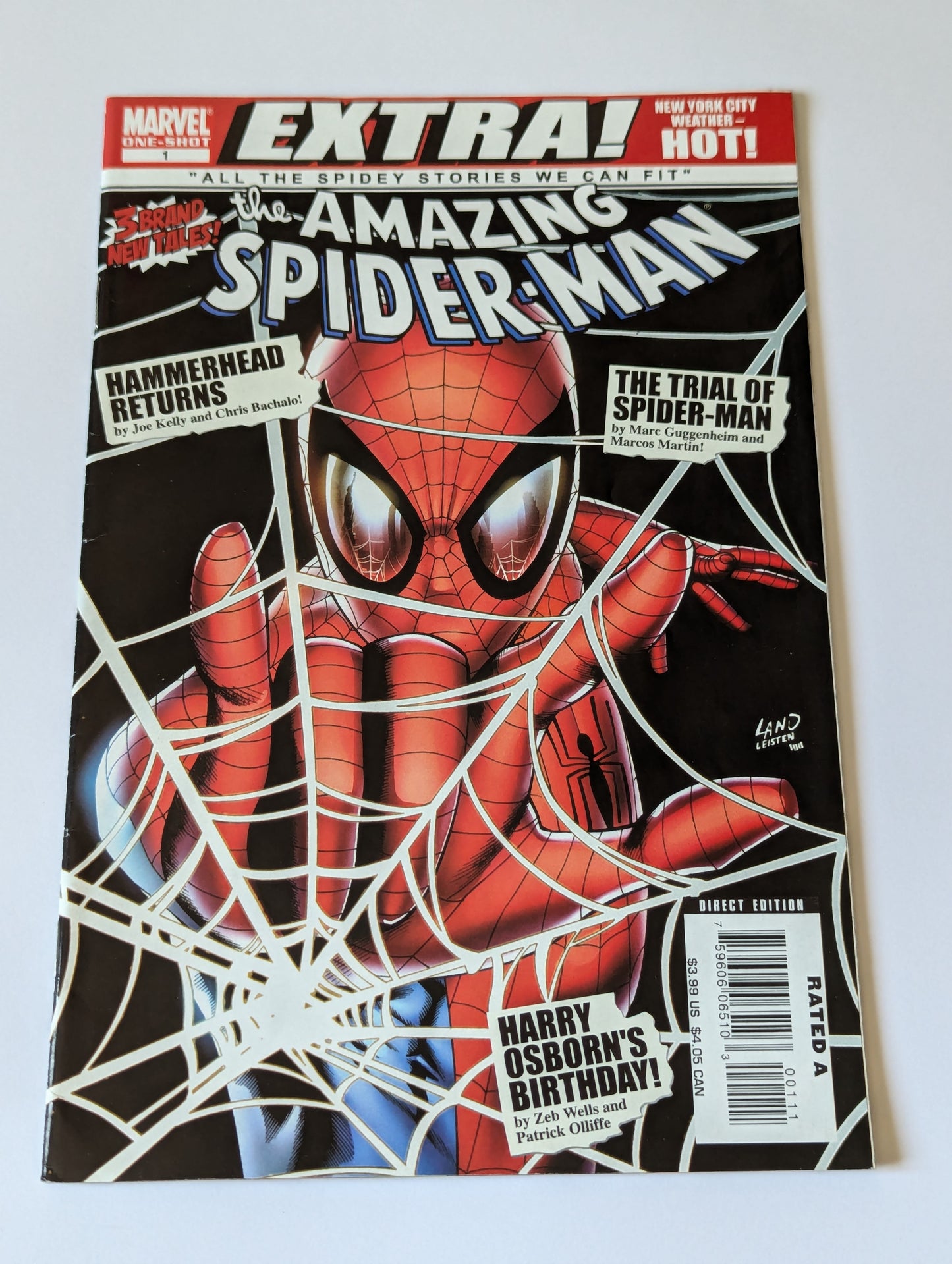 Amazing Spider-Man Extra #1 Marvel Comic Book