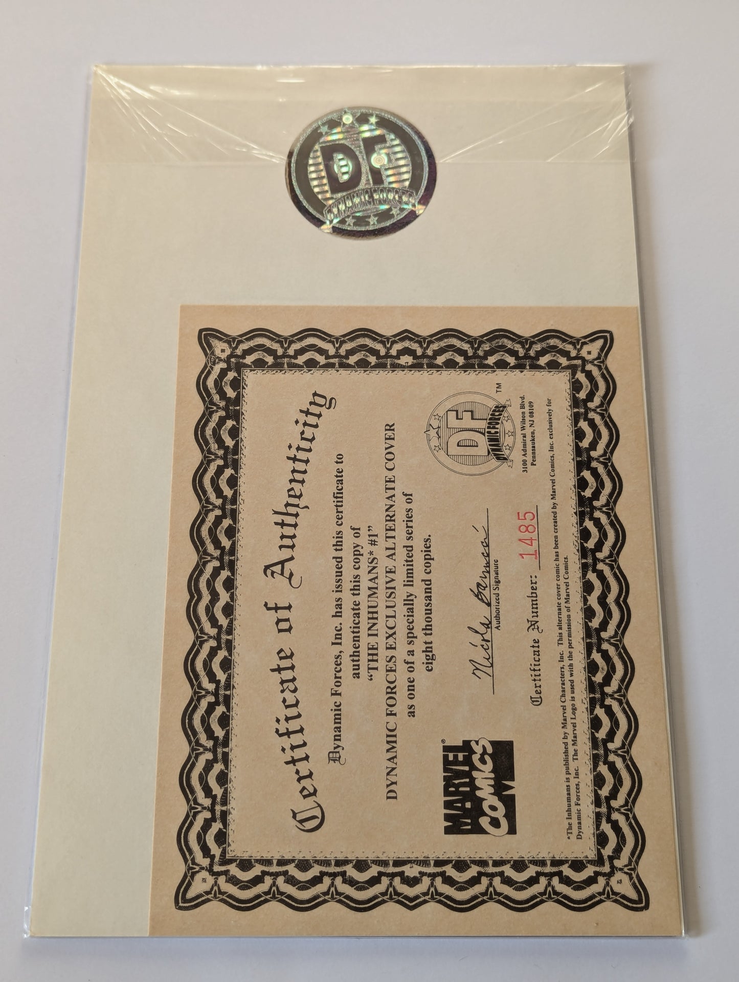 Inhumans #1 - Dynamic Forces Variant