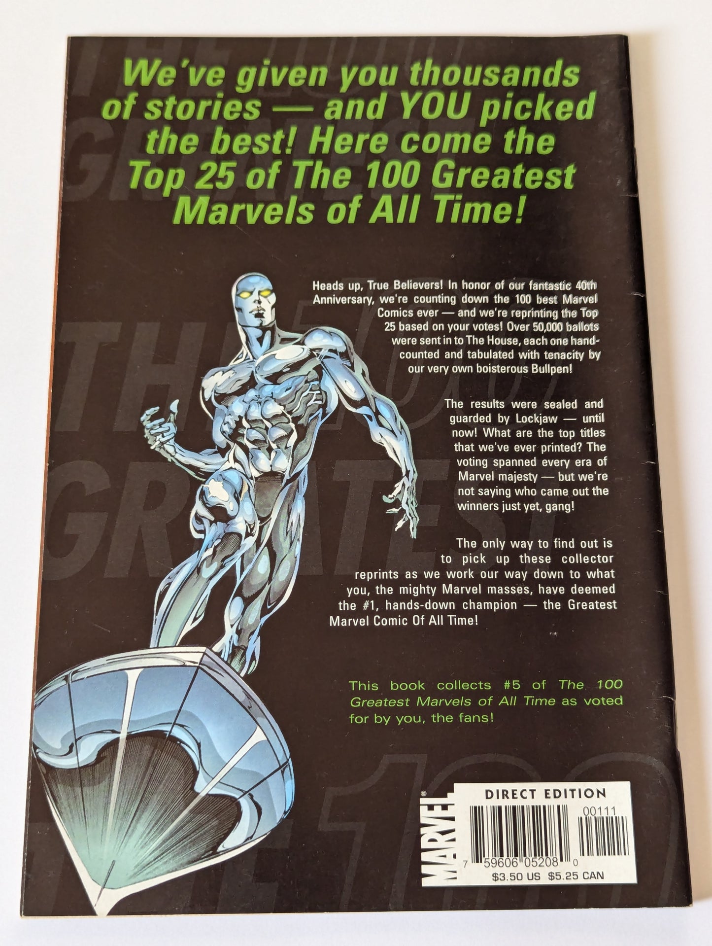 100 Greatest Marvels of All Time #5