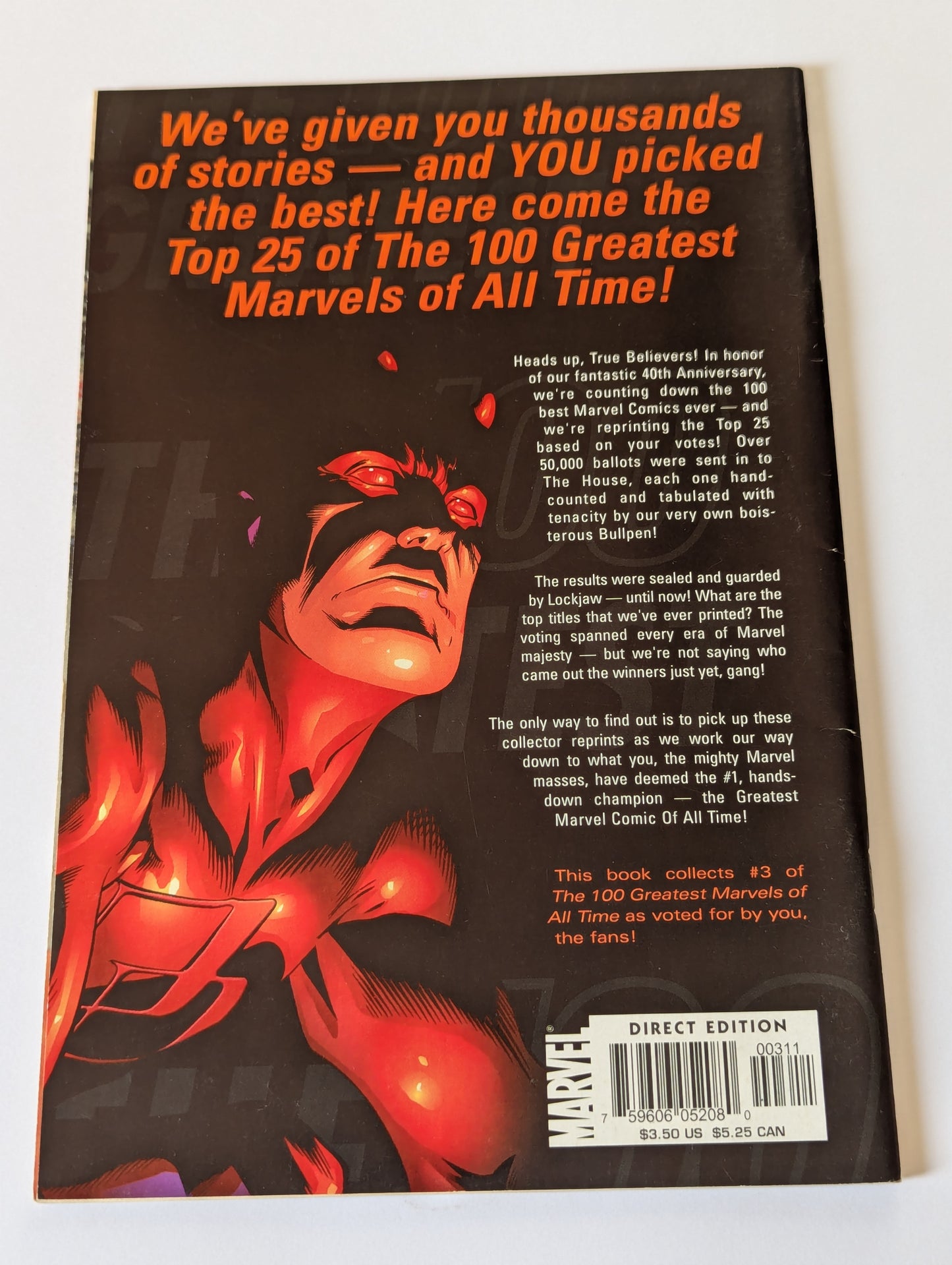 100 Greatest Marvels of All Time #3