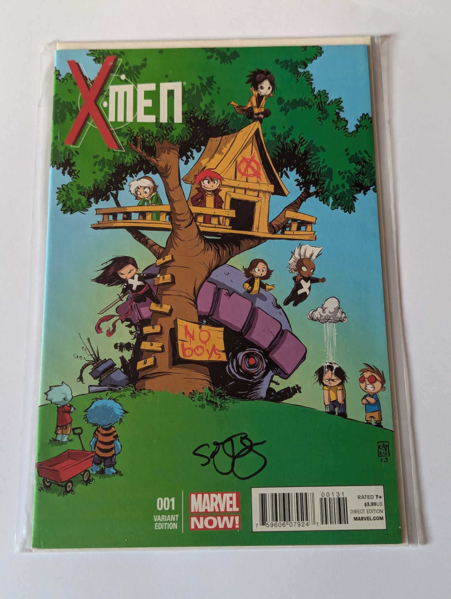 X-Men #1 - Variant Signed Skottie Young