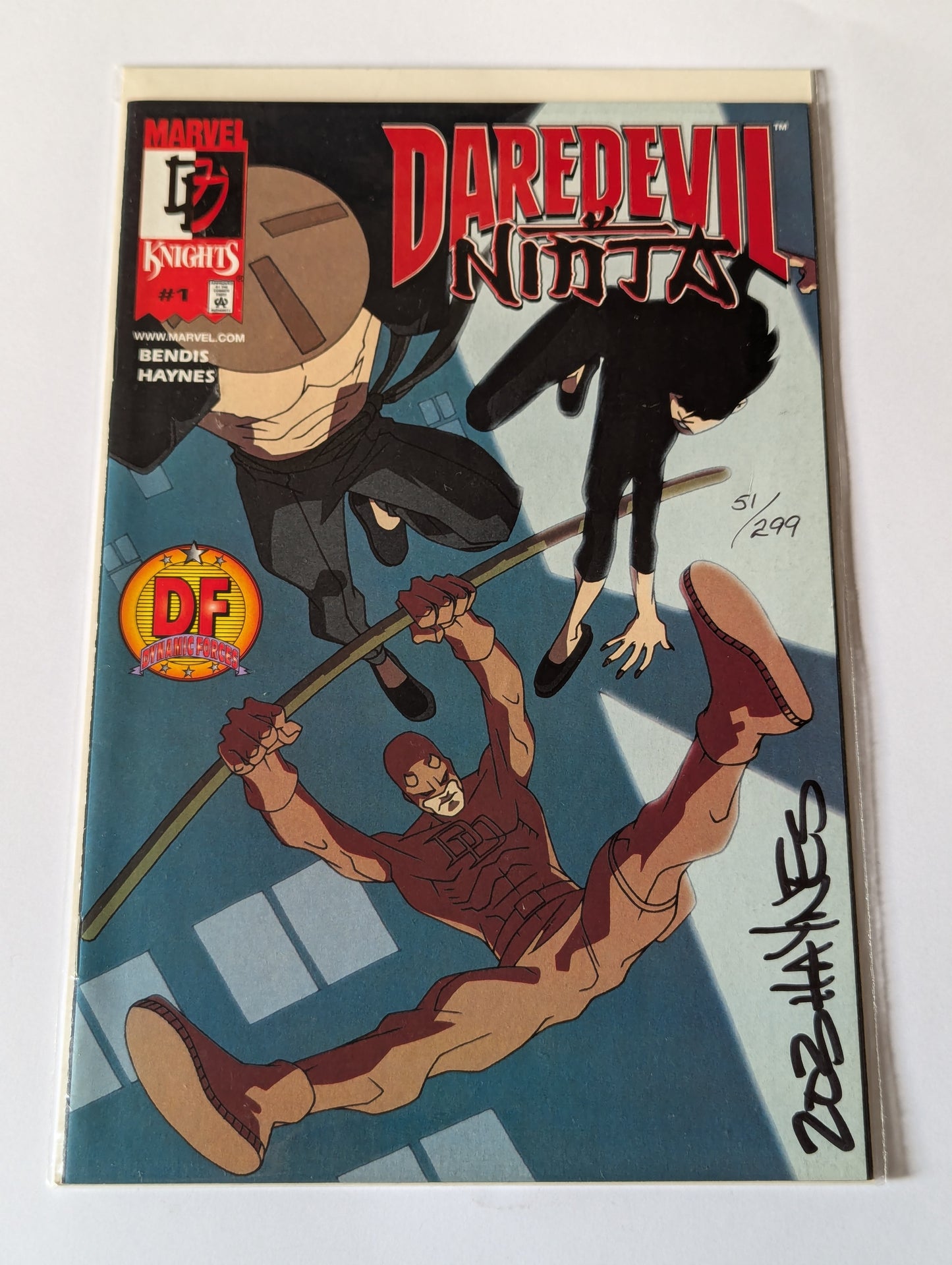 Daredevil: Ninja #1 - Signed by Rob Haynes