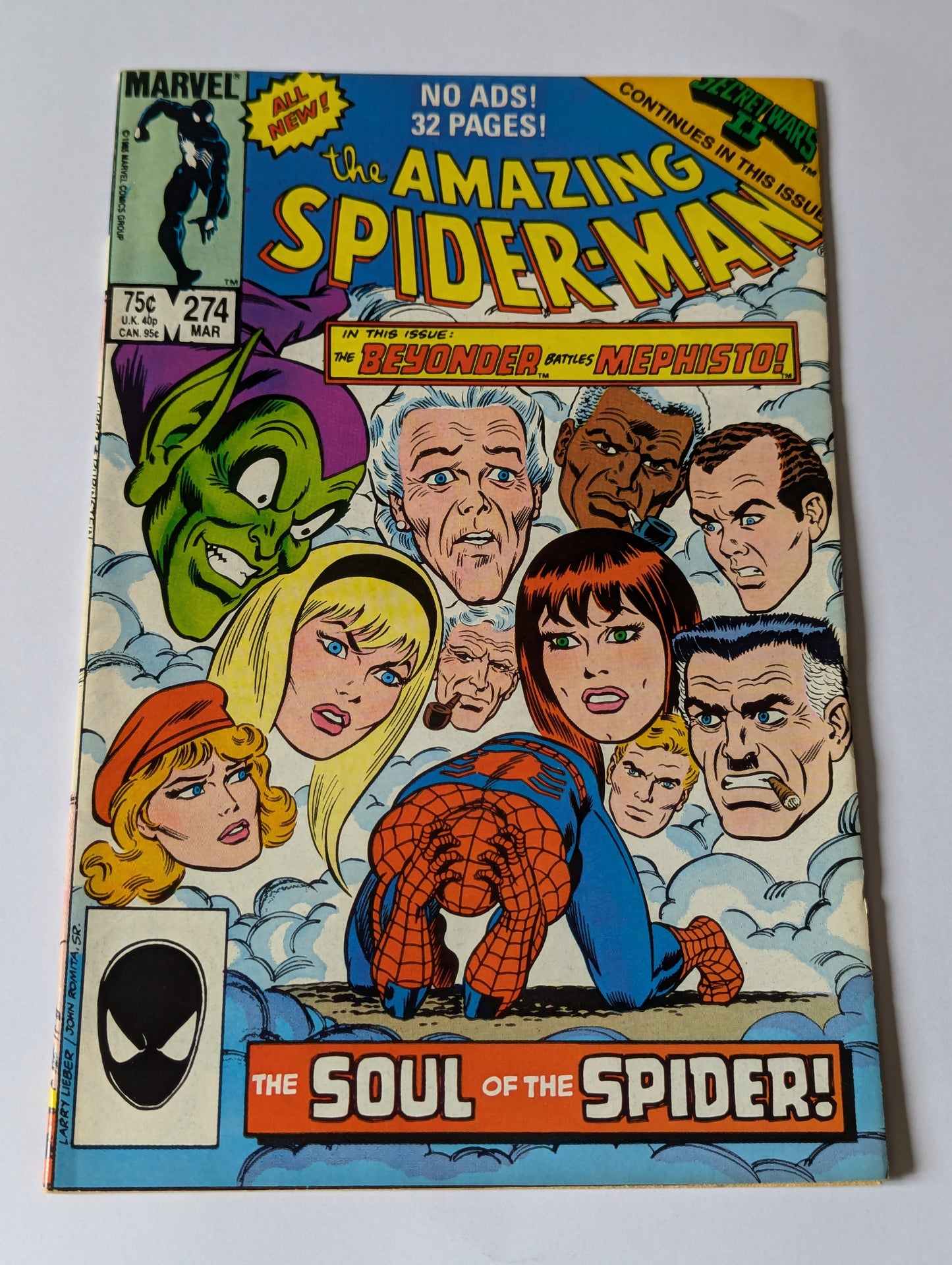 Amazing Spider-Man #274 Marvel Comic Book