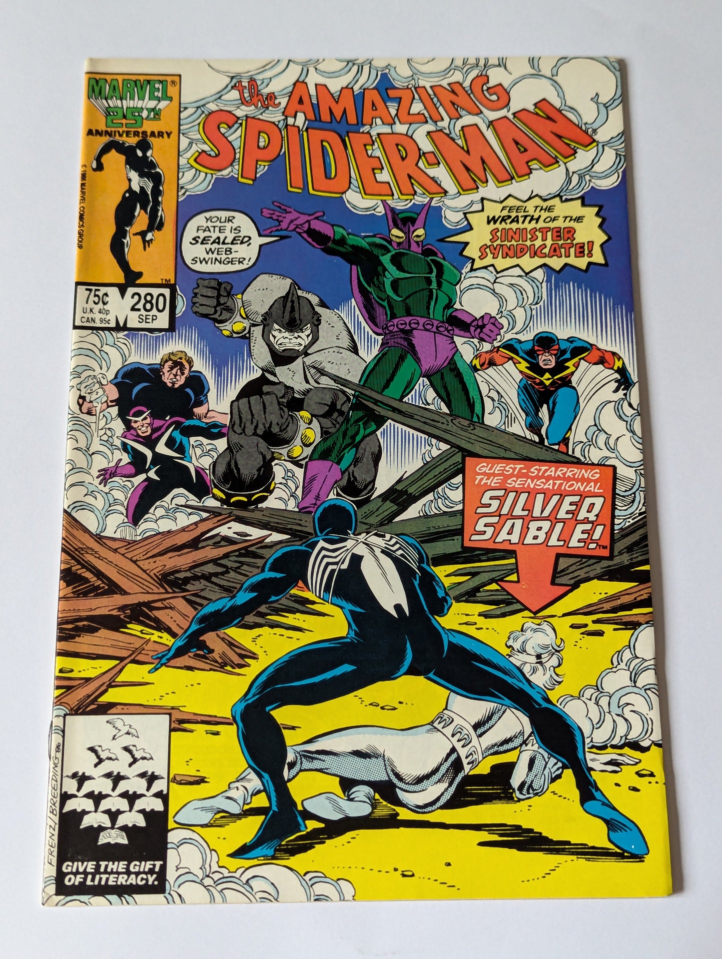 Amazing Spider-Man #280 Marvel Comic Book