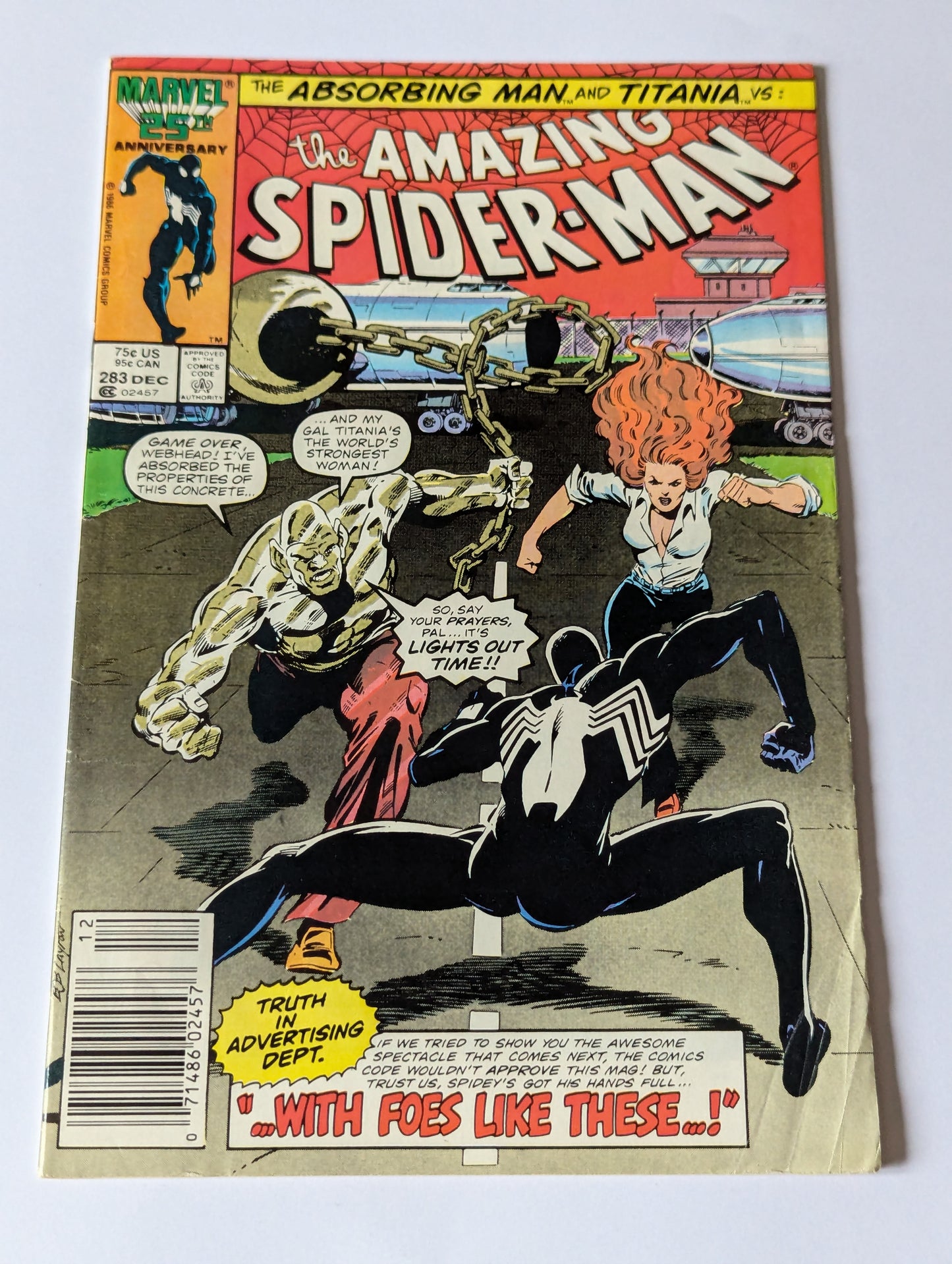 Amazing Spider-Man #283 Marvel Comic Book