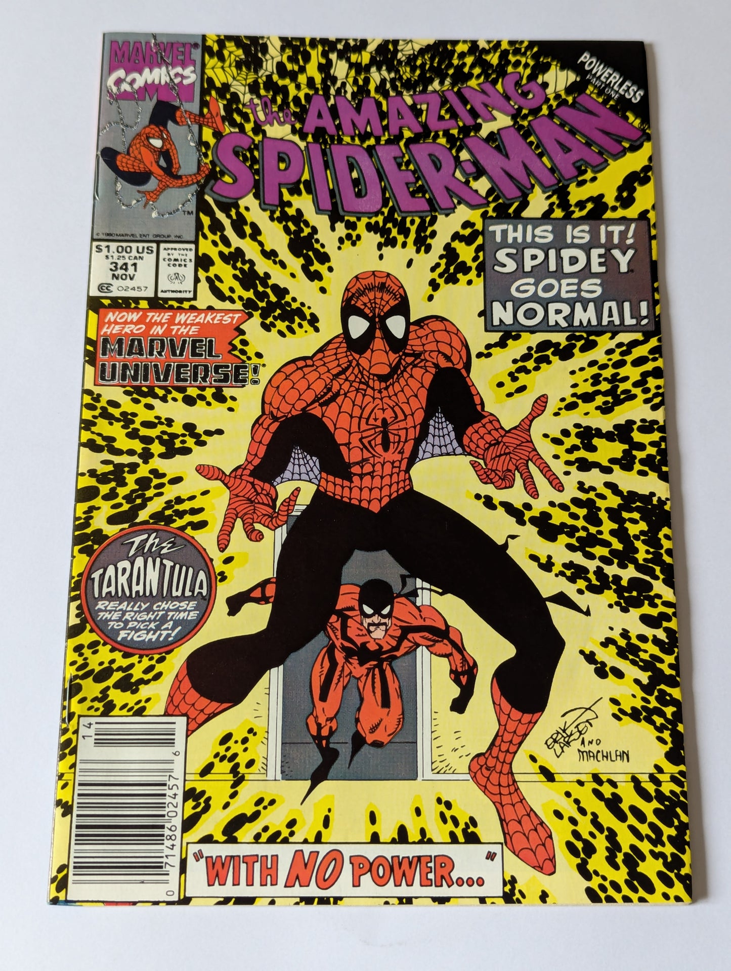 Amazing Spider-Man #341 Marvel Comic Book
