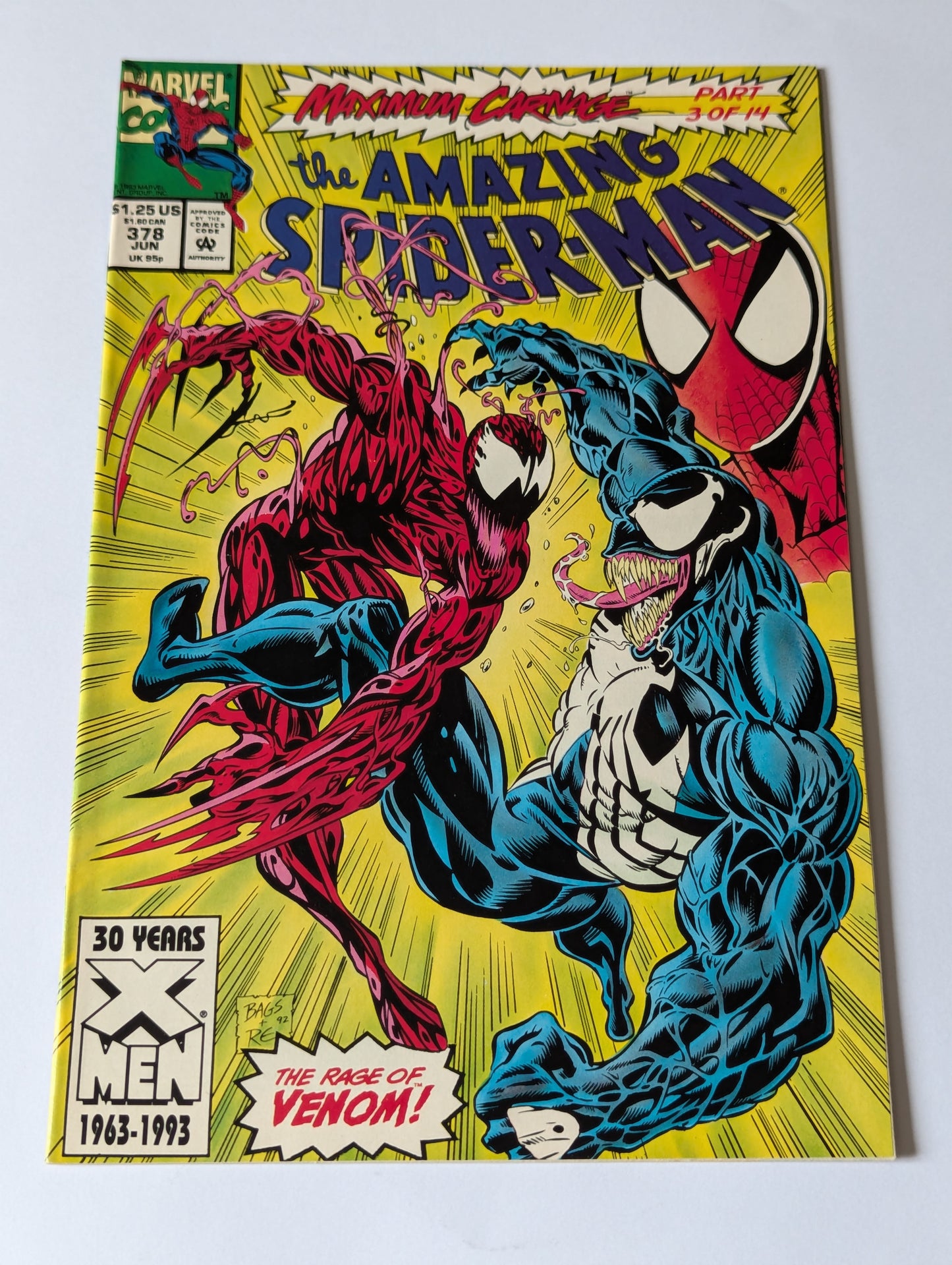 Amazing Spider-Man #378 Marvel Comic Book