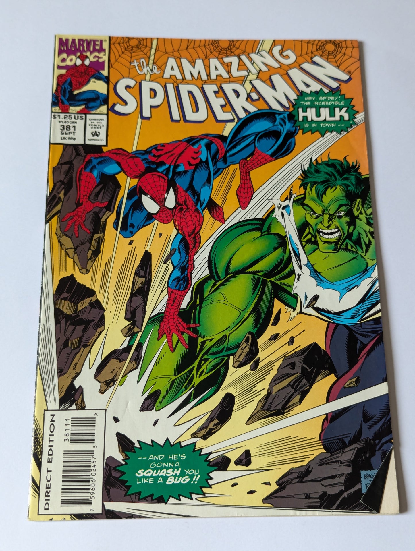 Amazing Spider-Man #381 Marvel Comic Book