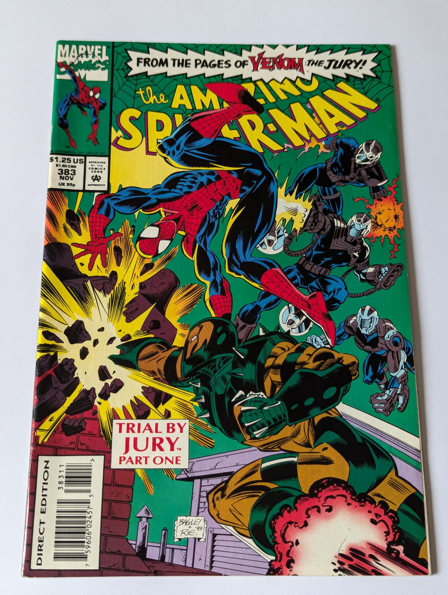 Amazing Spider-Man #383 Marvel Comic Book