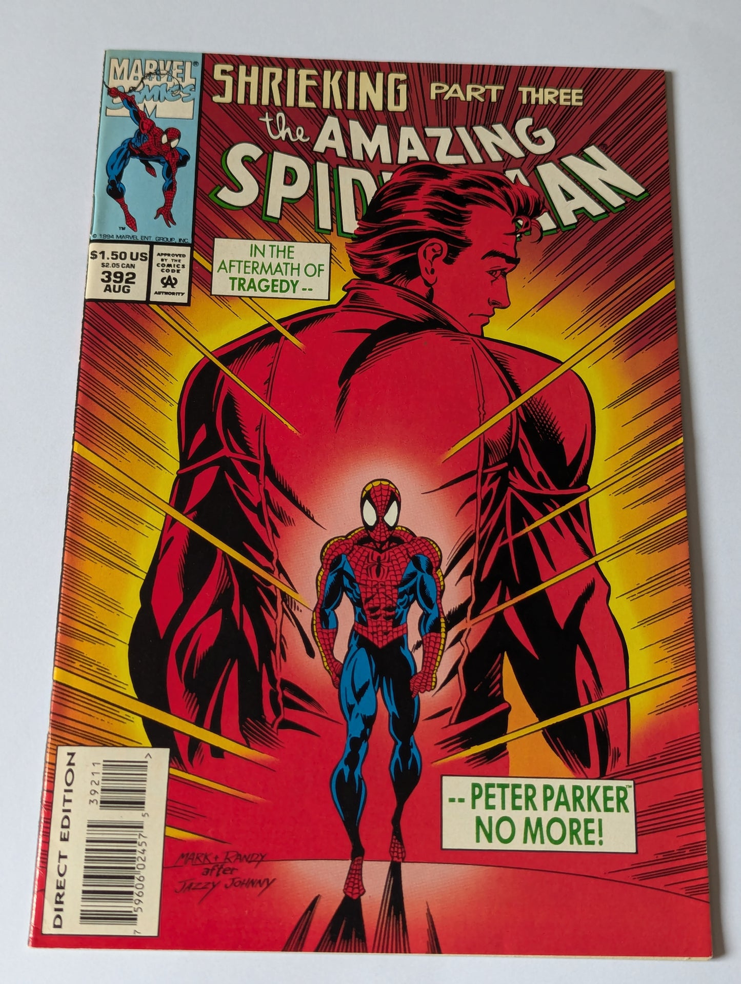 Amazing Spider-Man #392 Marvel Comic Book