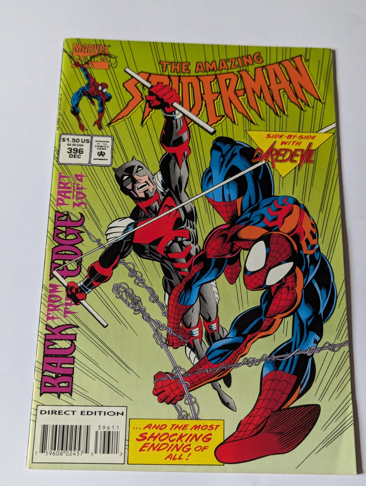 Amazing Spider-Man #396 Marvel Comic Book