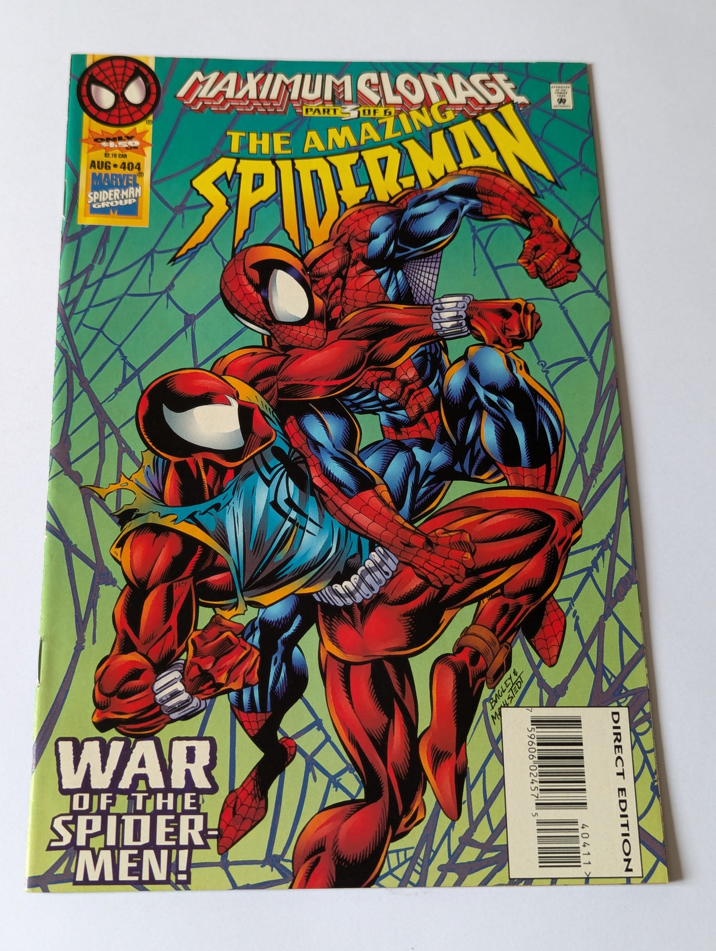 Amazing Spider-Man #404 Marvel Comic Book