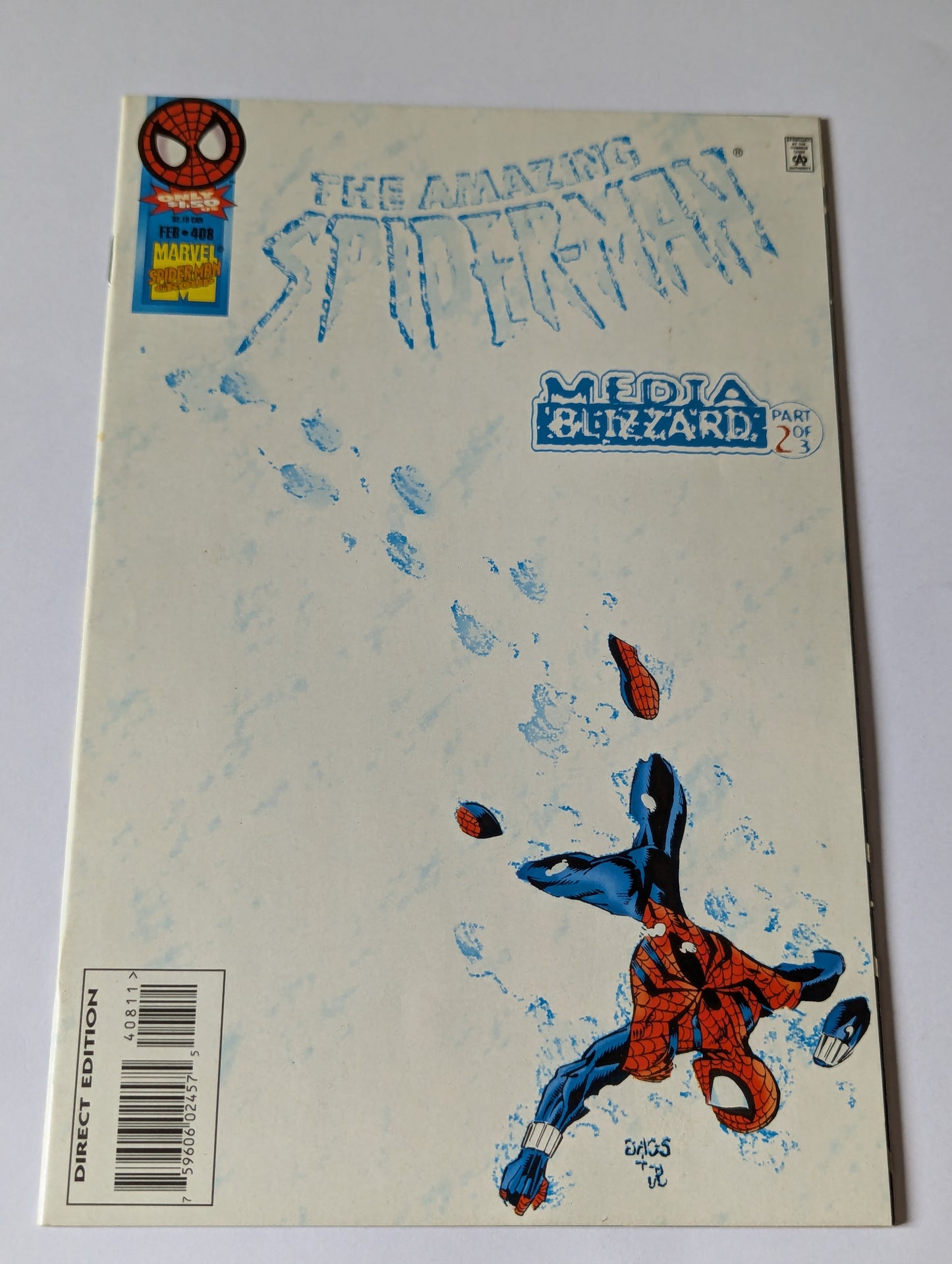 Amazing Spider-Man #408 Marvel Comic Book