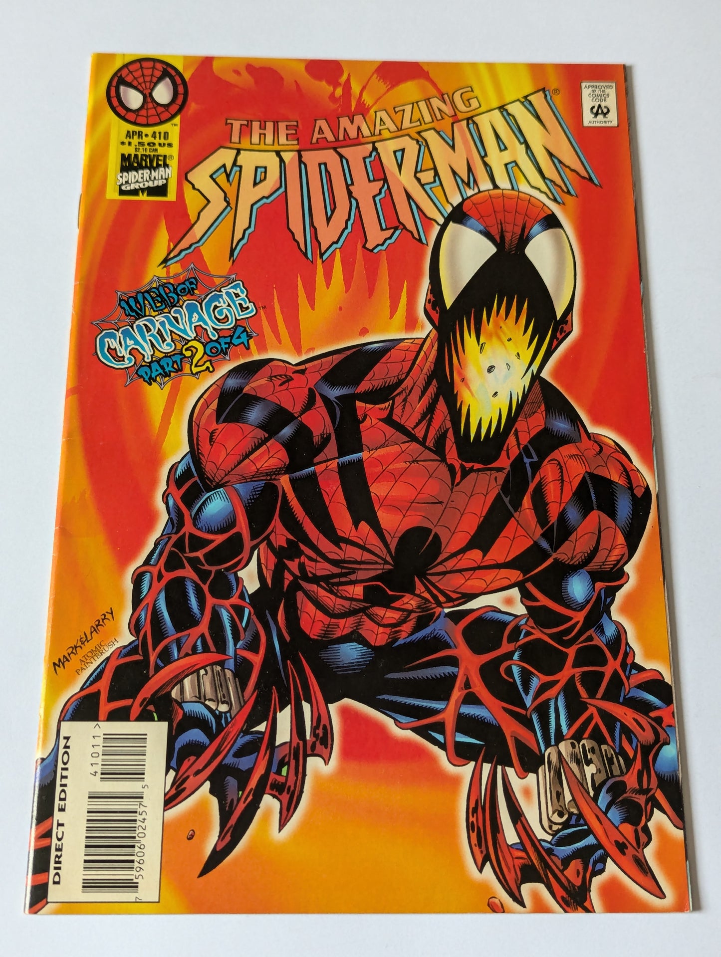 Amazing Spider-Man #410 Marvel Comic Book