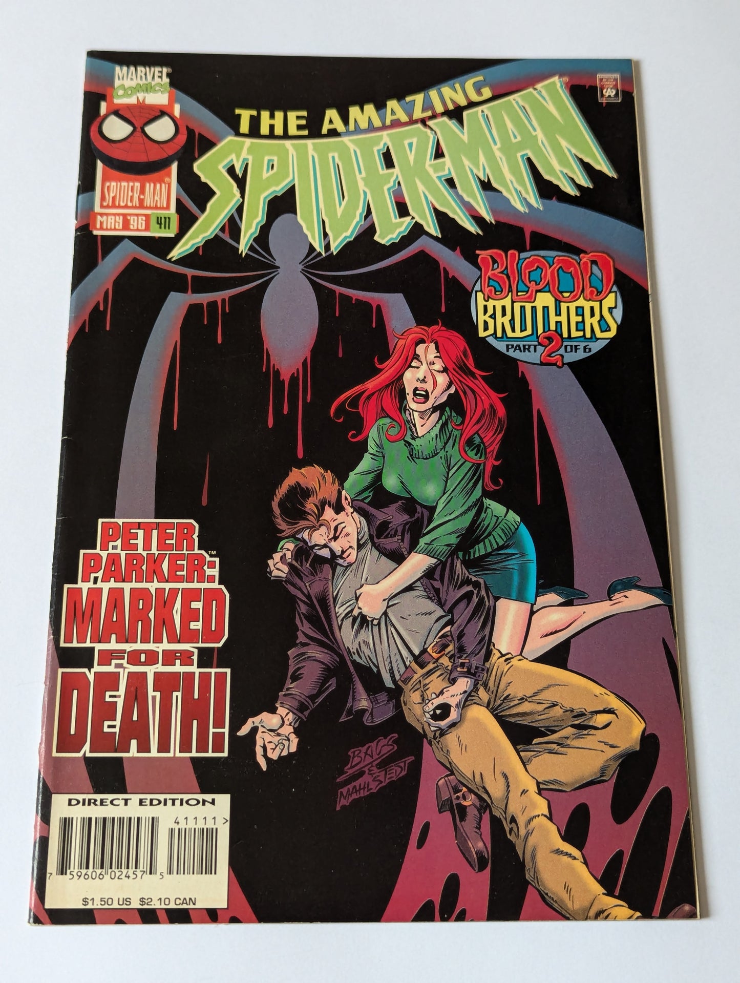 Amazing Spider-Man #411 Marvel Comic Book