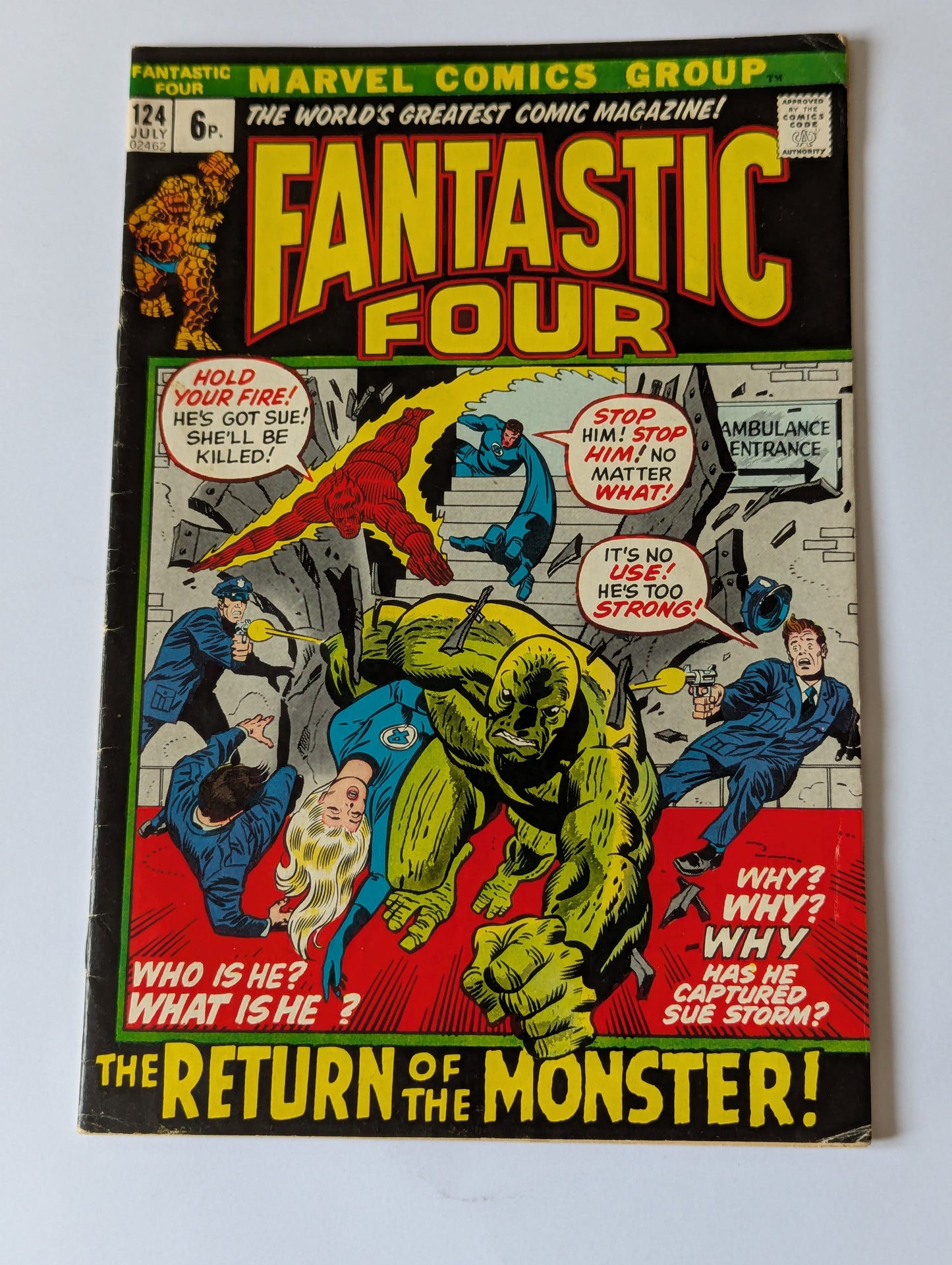 Fantastic Four #124