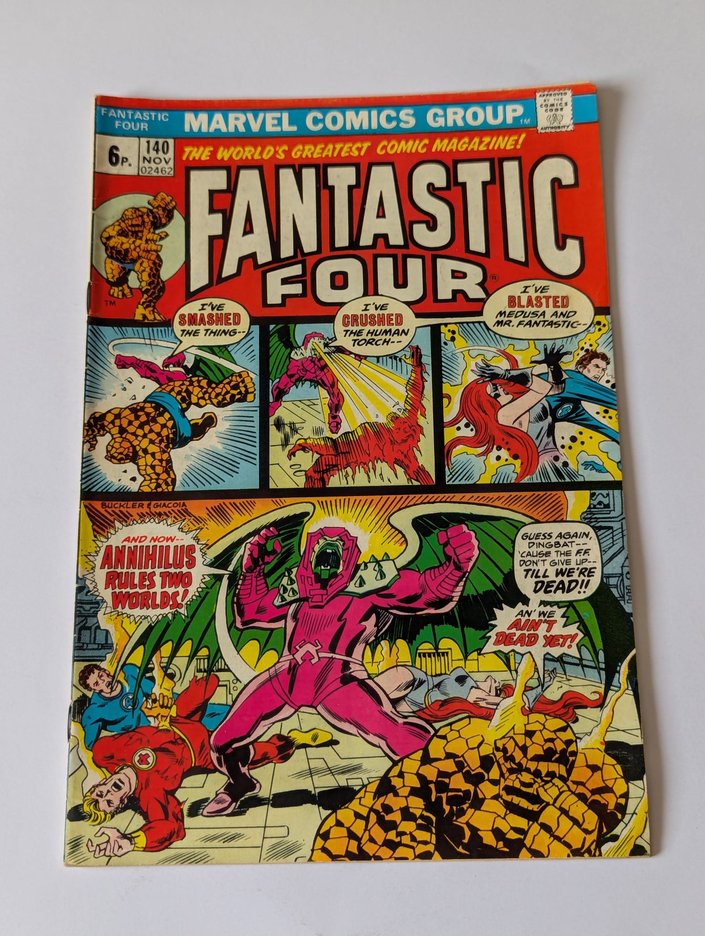 Fantastic Four #140