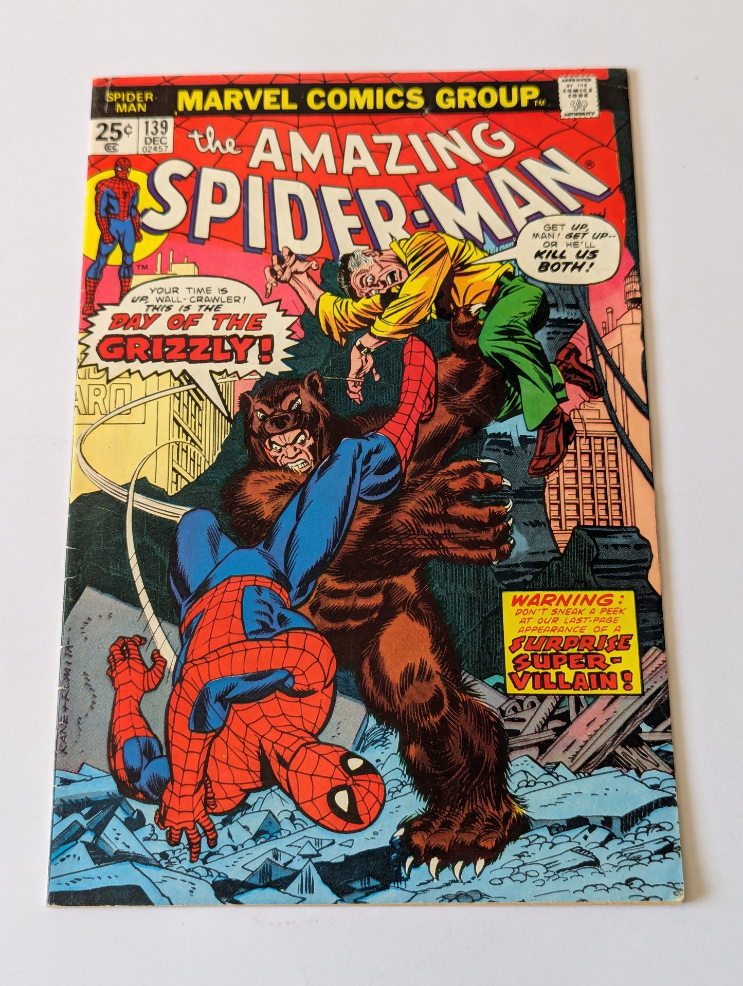 Amazing Spider-Man #139 Marvel Comic Book