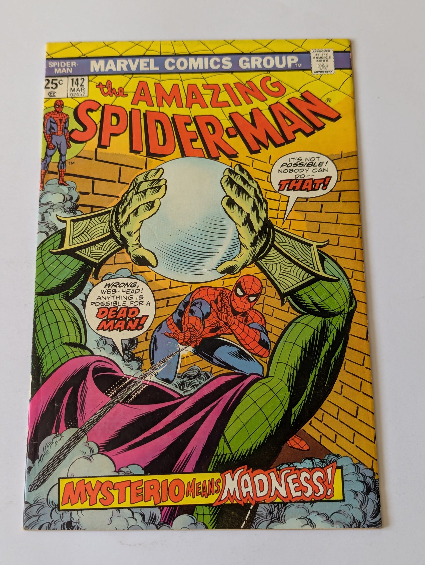 Amazing Spider-Man #142 Marvel Comic Book