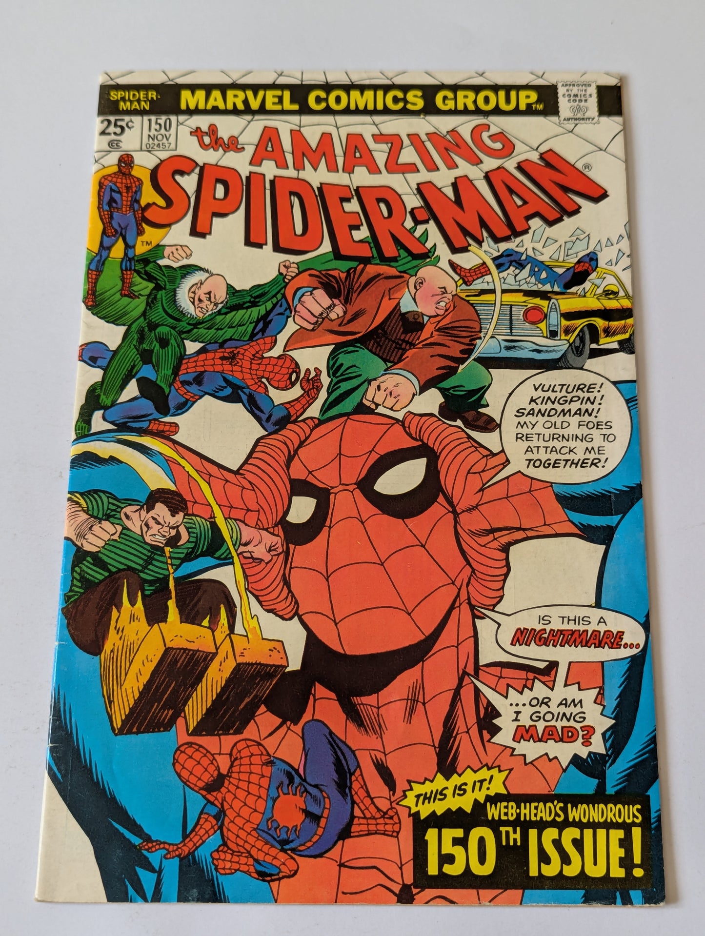 Amazing Spider-Man #150 Marvel Comic Book