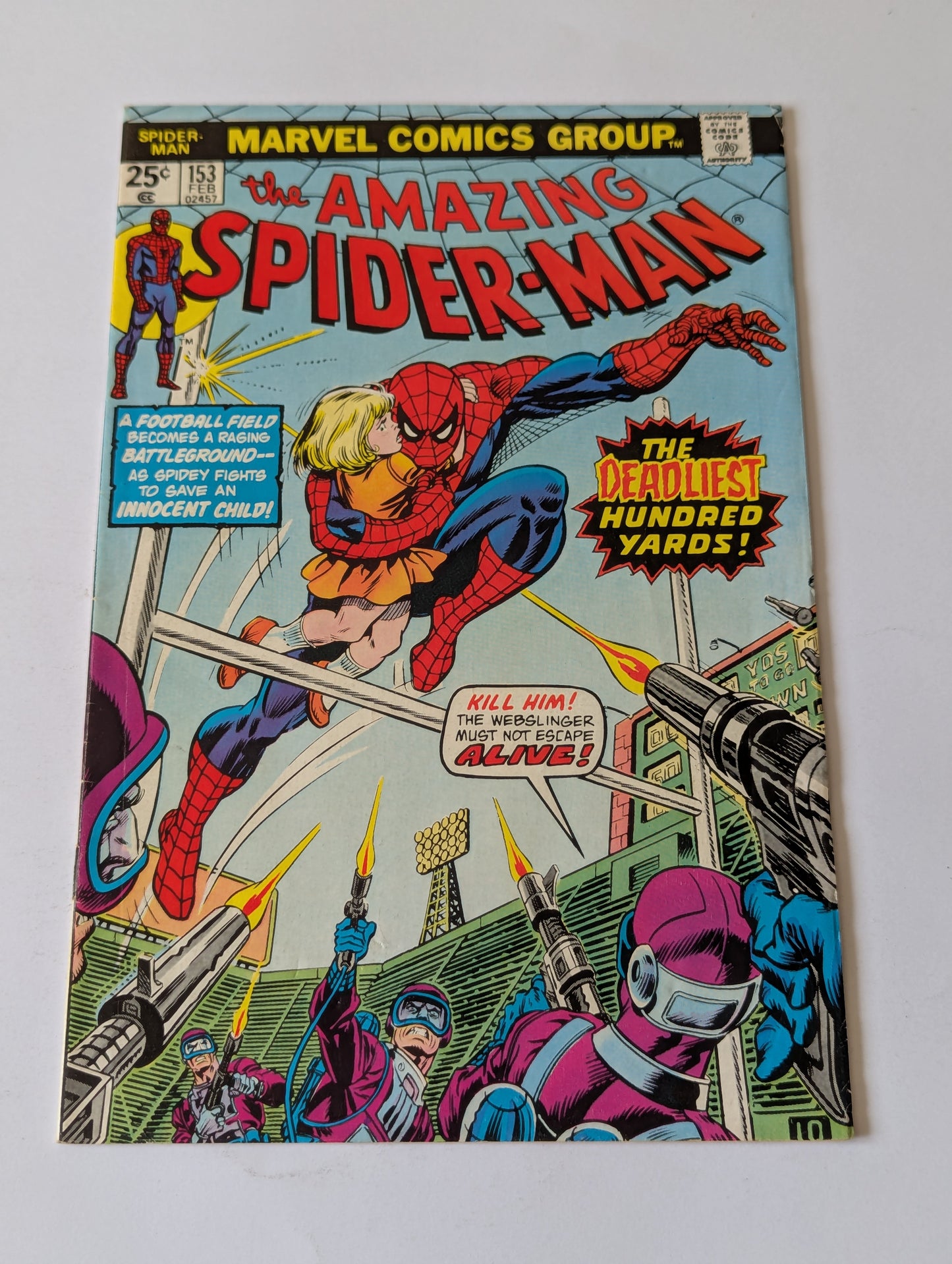 Amazing Spider-Man #153 Marvel Comic Book