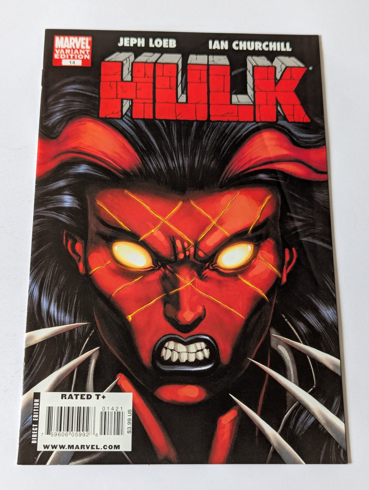 Hulk #14 - Red She Hulk Variant