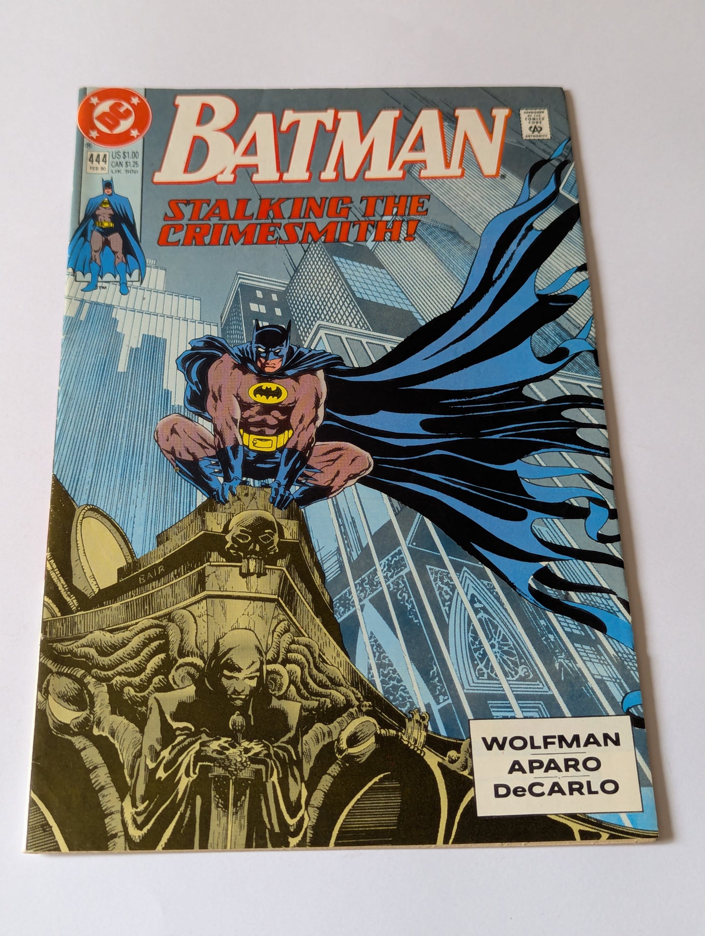 Batman #444 Comic Book by DC Comics