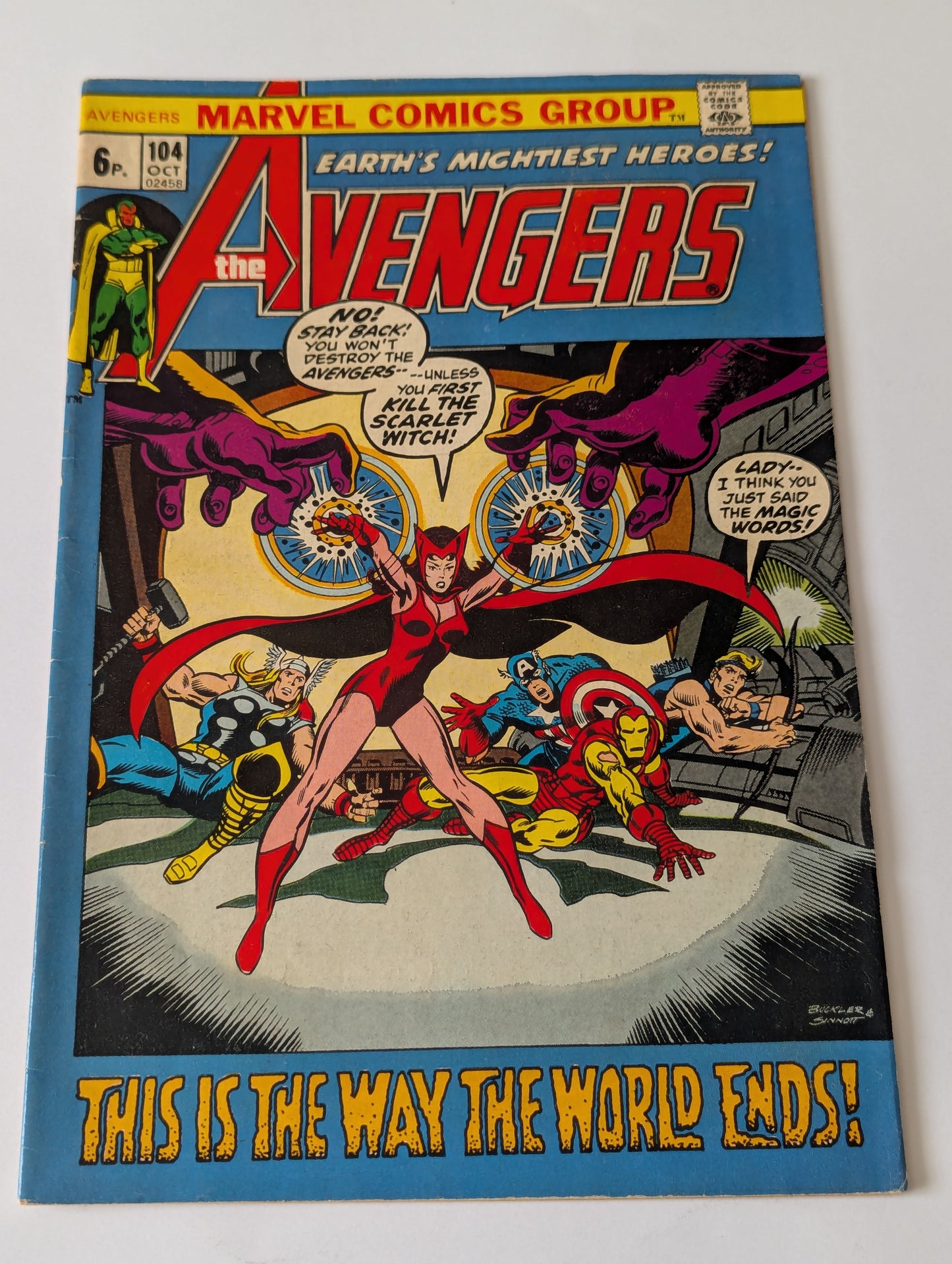 Avengers #104