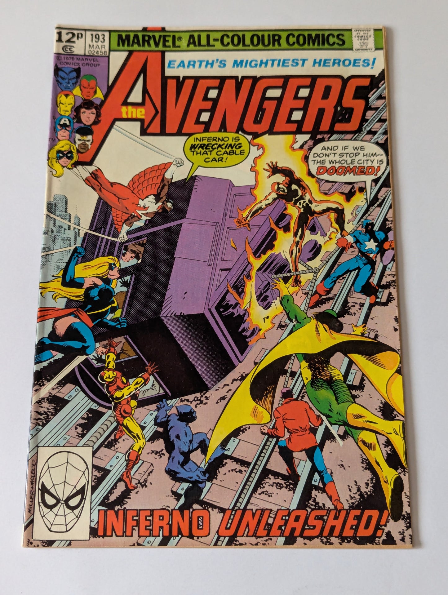 Avengers #193