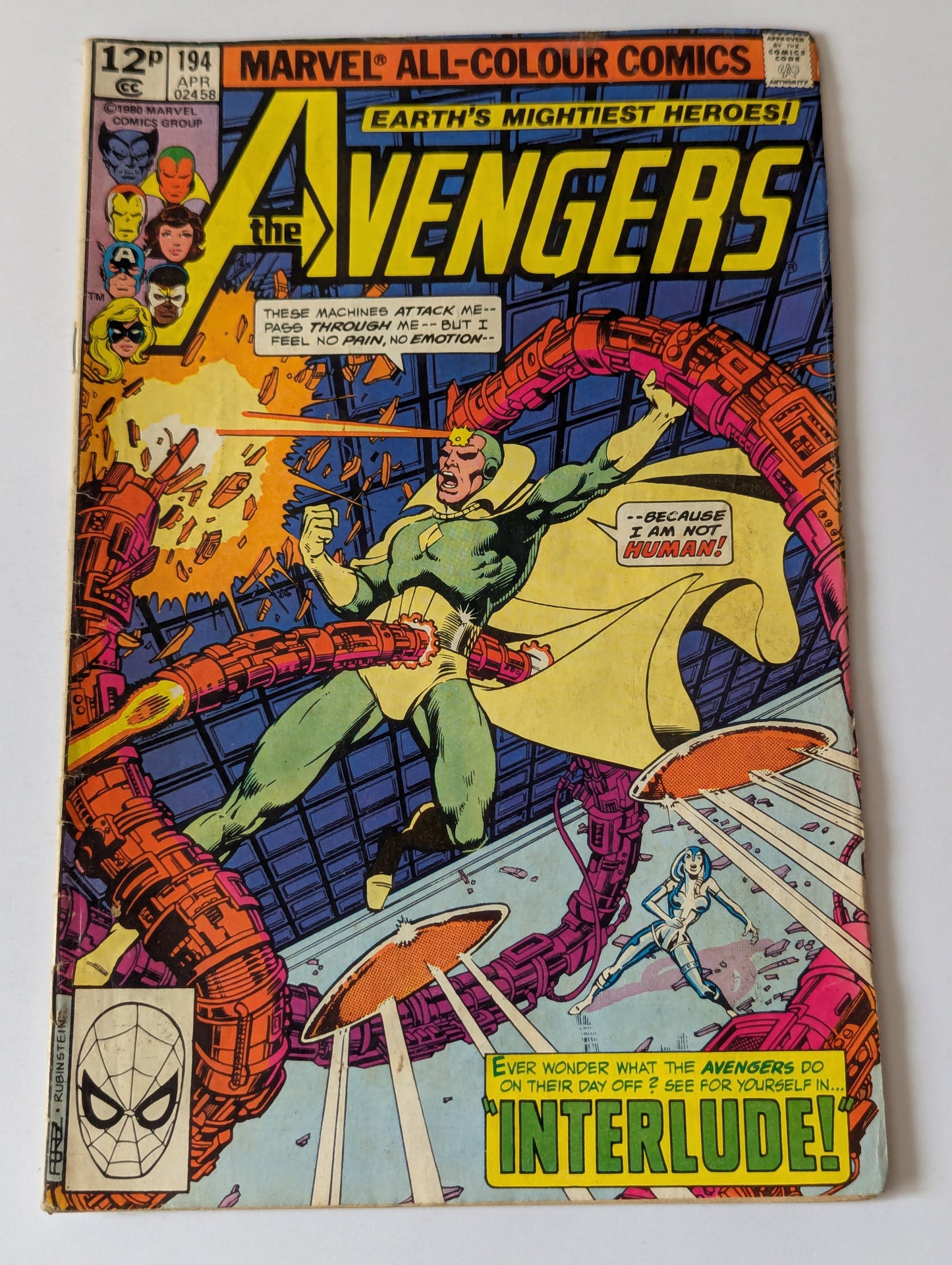 Avengers #194
