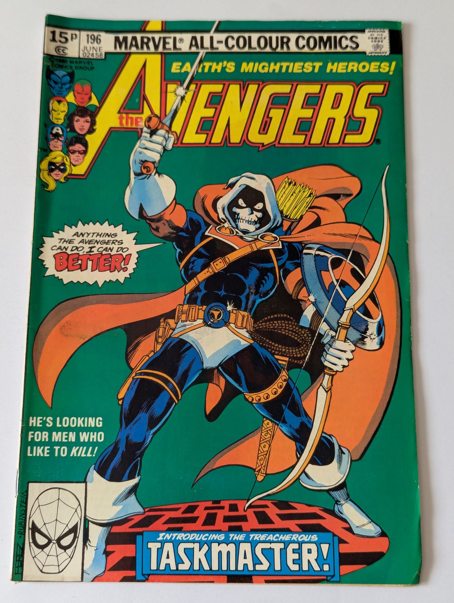 Avengers #196