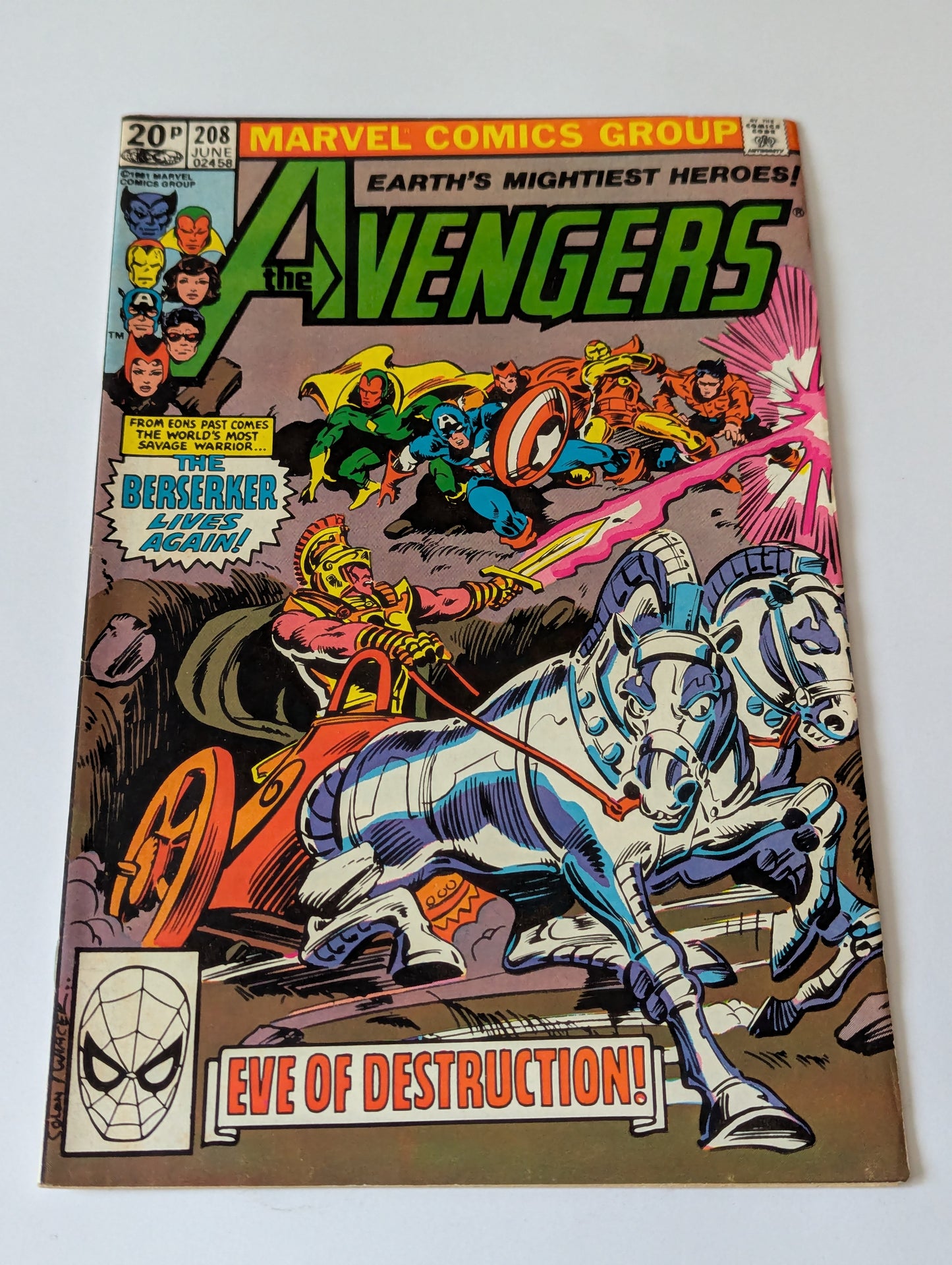 Avengers #208