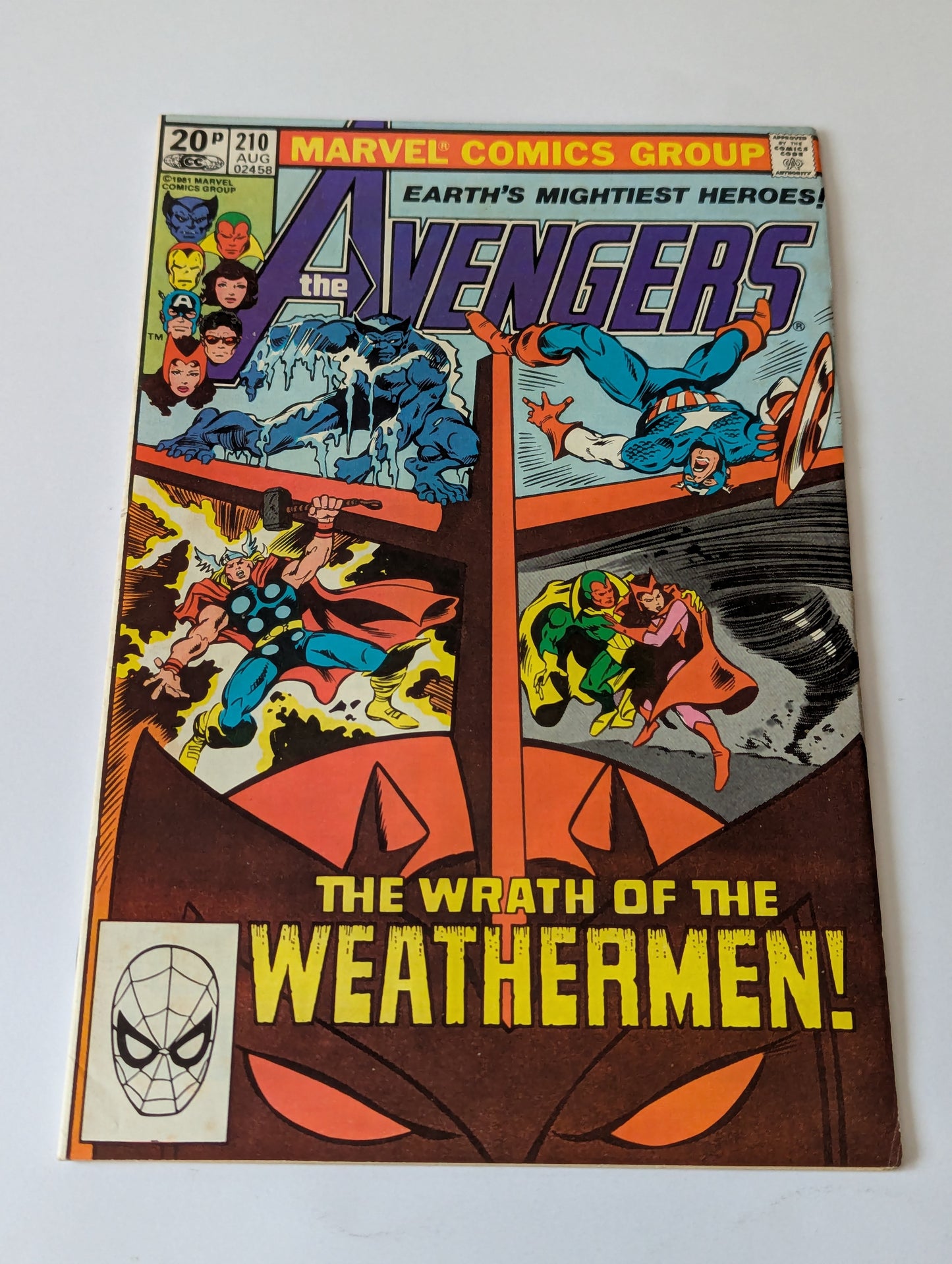 Avengers #210