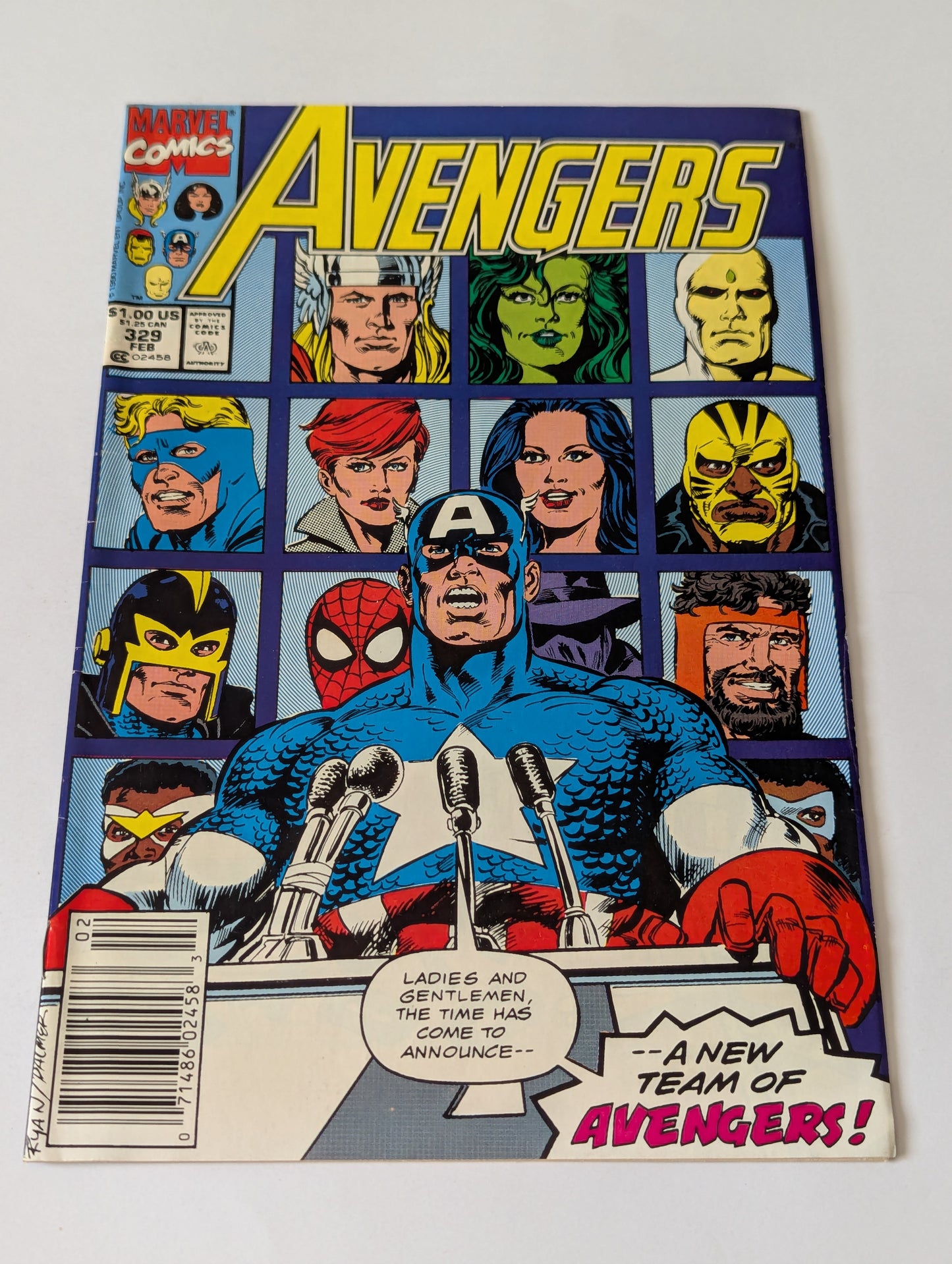 Avengers #329