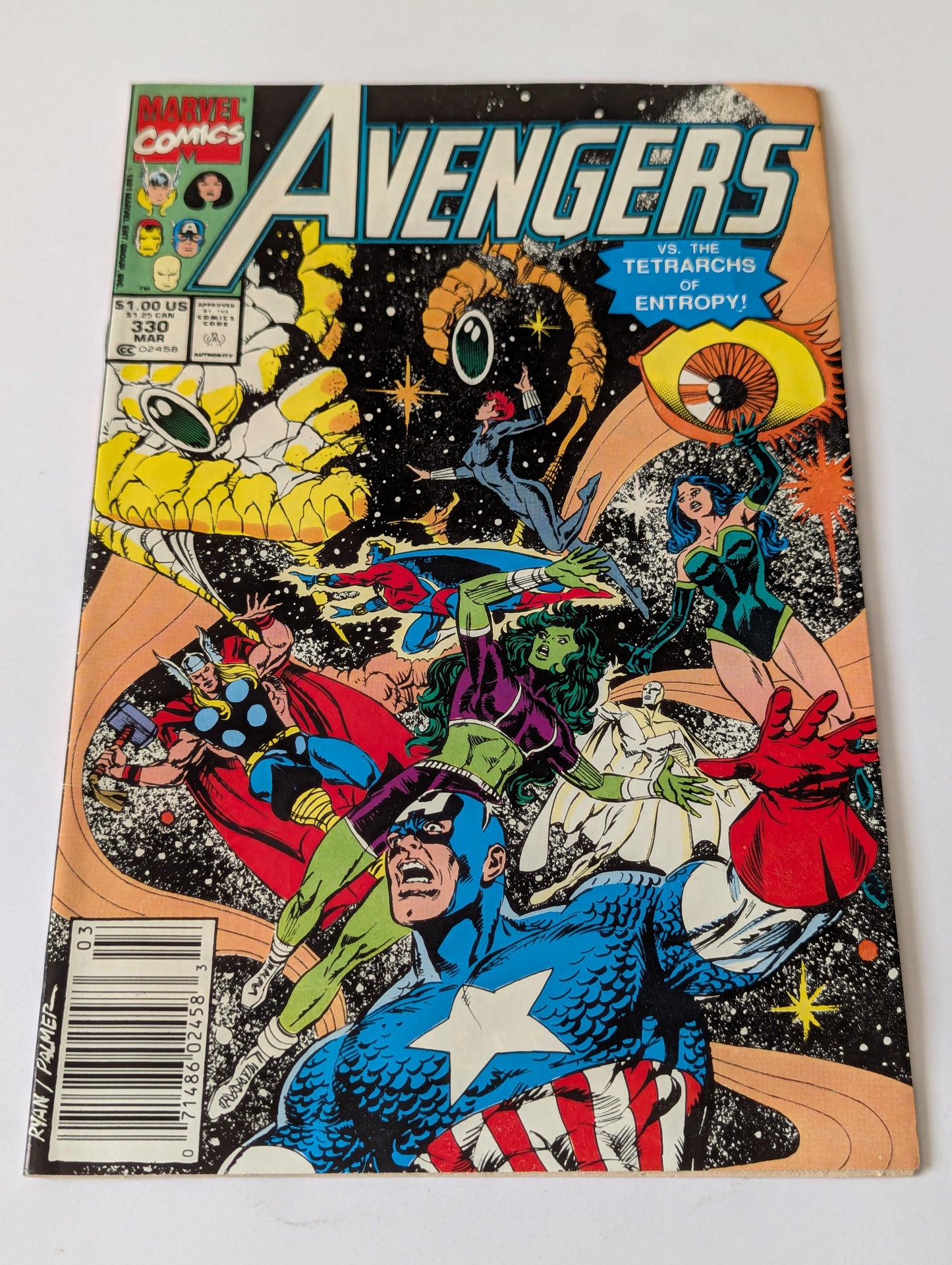 Avengers #330