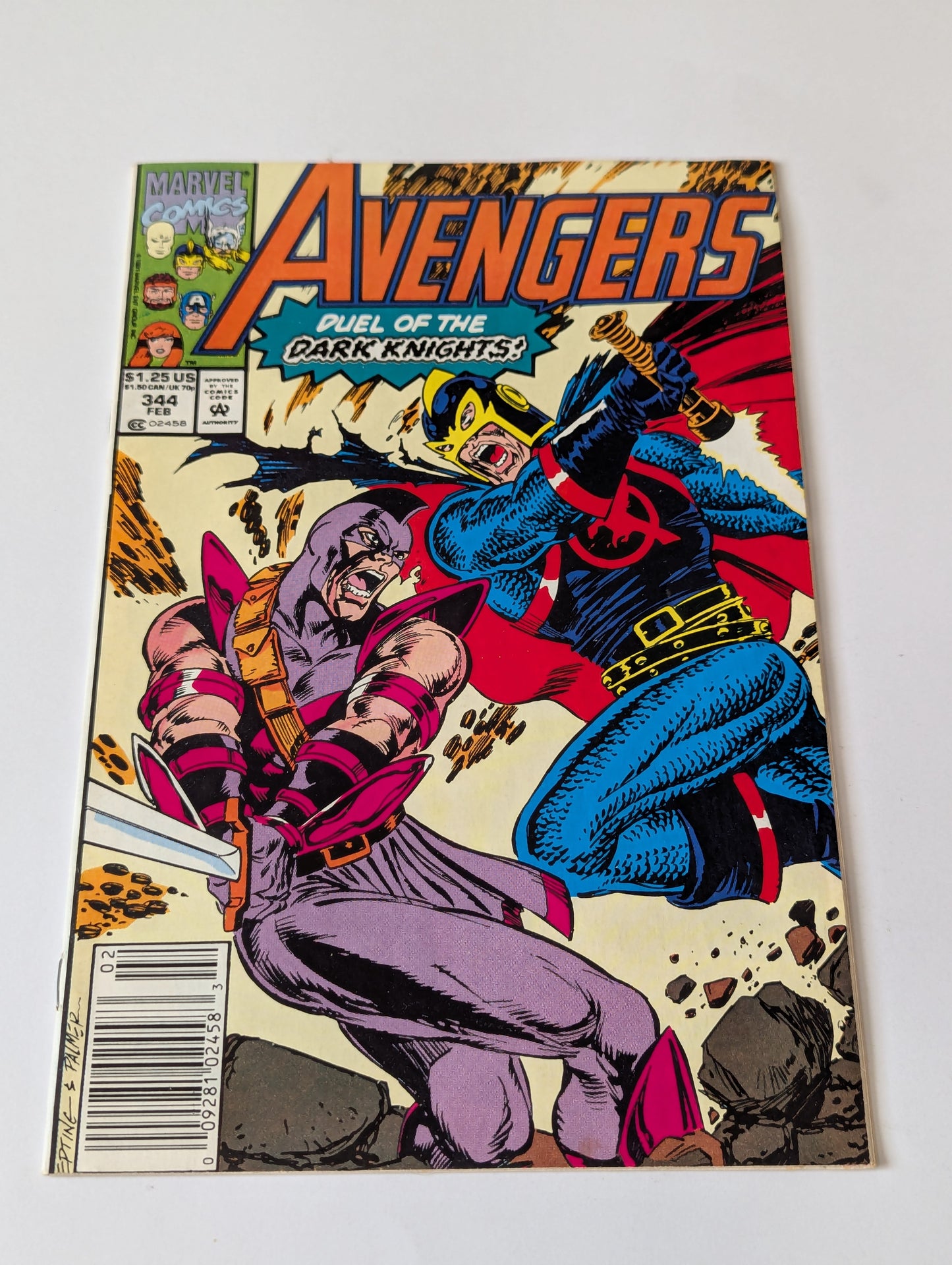 Avengers #344