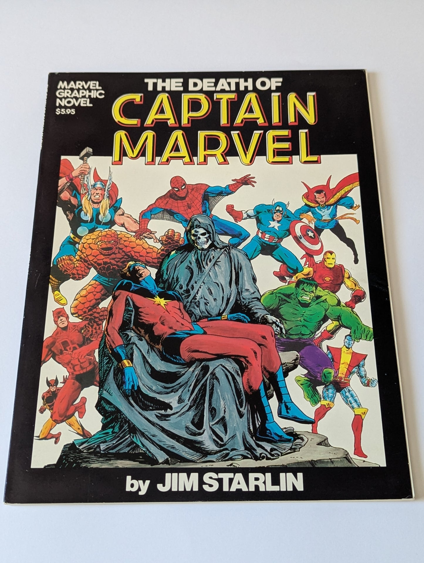 The Death of Captain Marvel (1st Print)