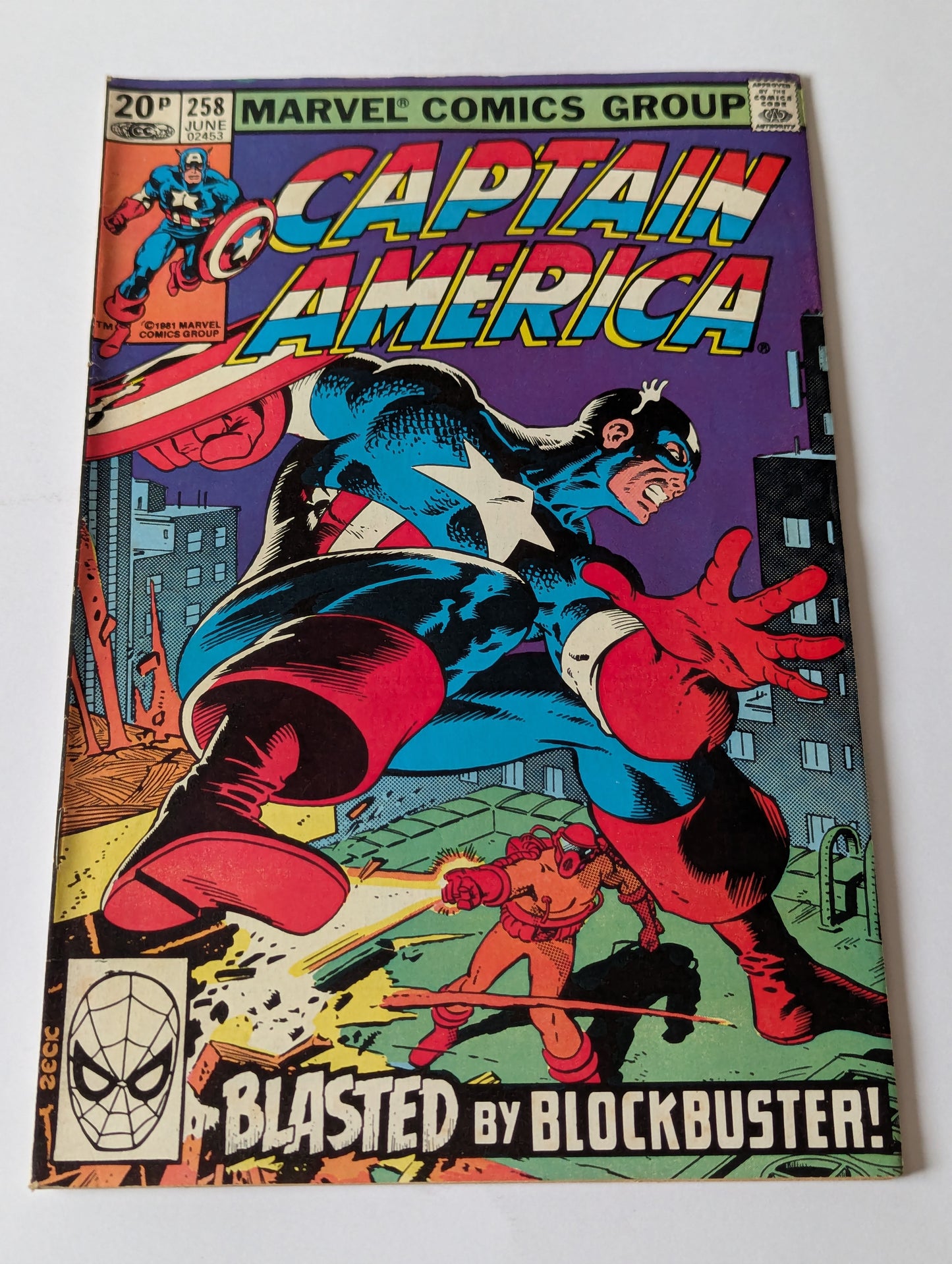 Captain America #258