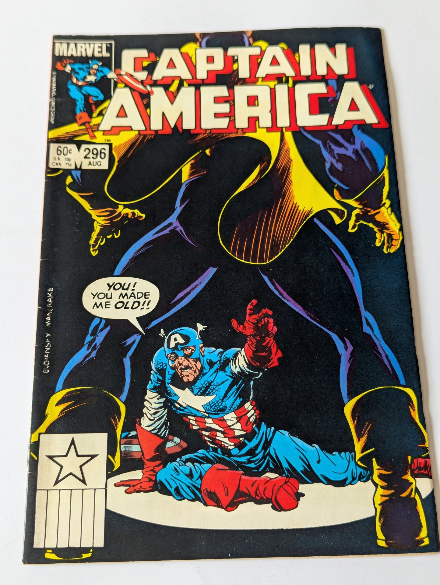 Captain America #296