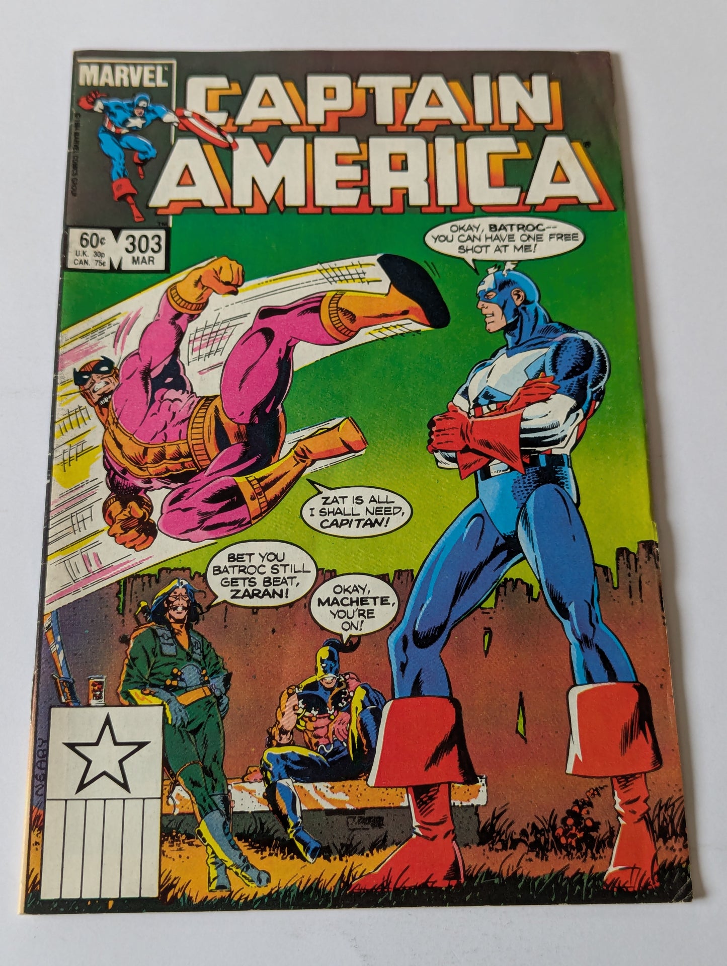 Captain America #303