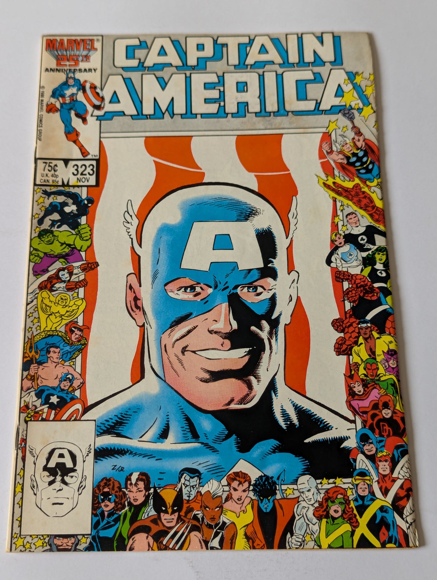Captain America #323