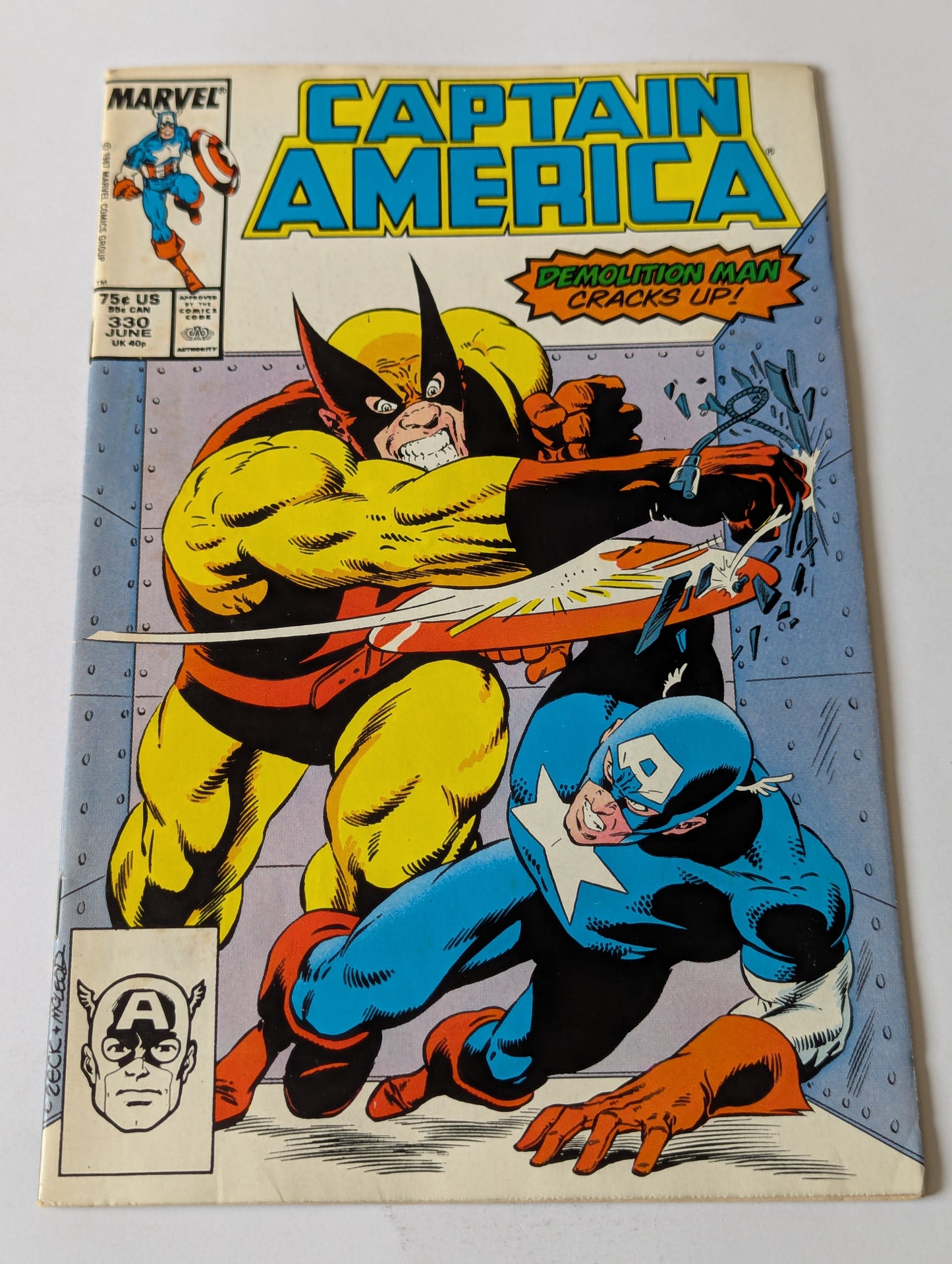 Captain America #330