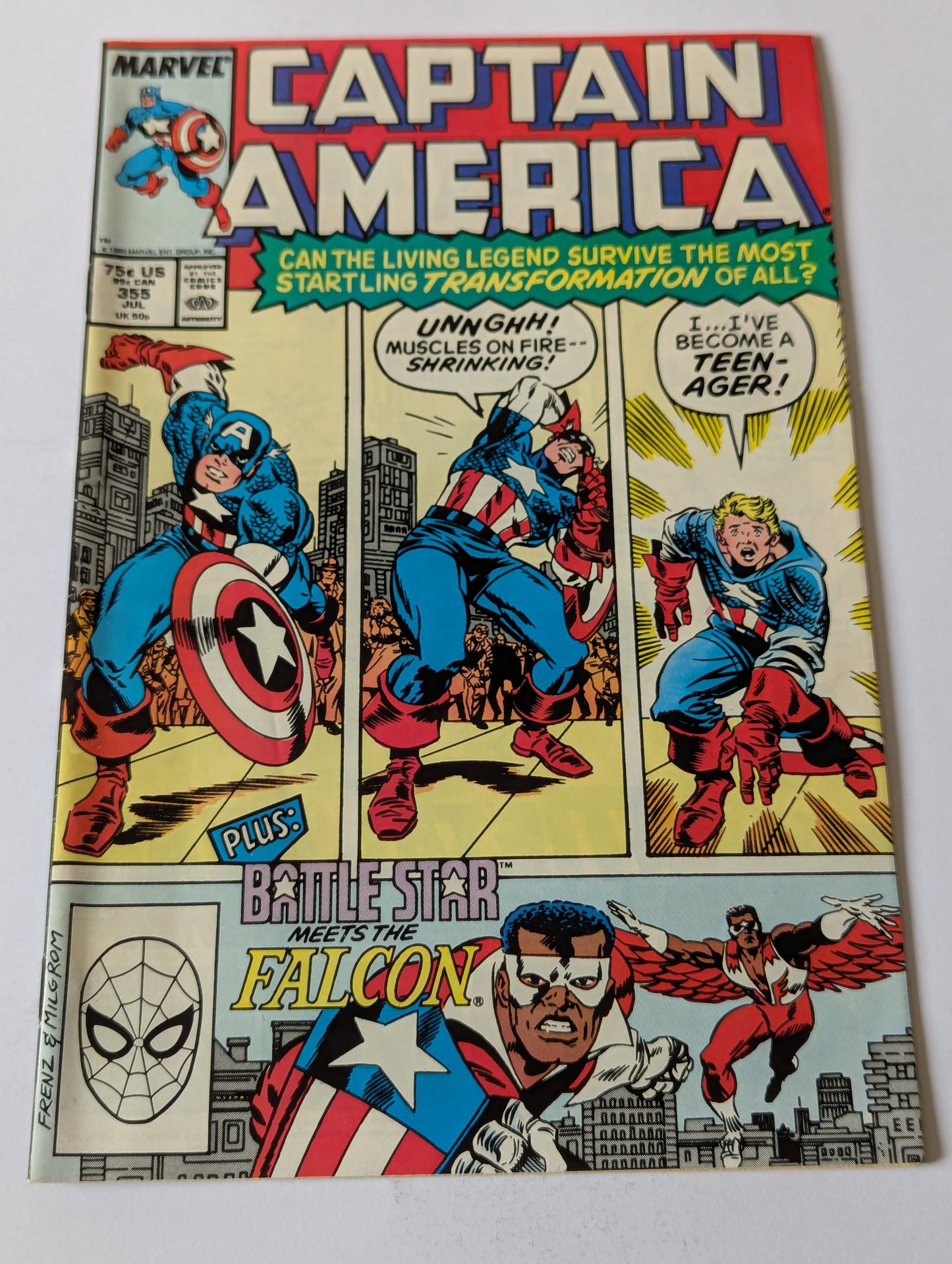Captain America #355