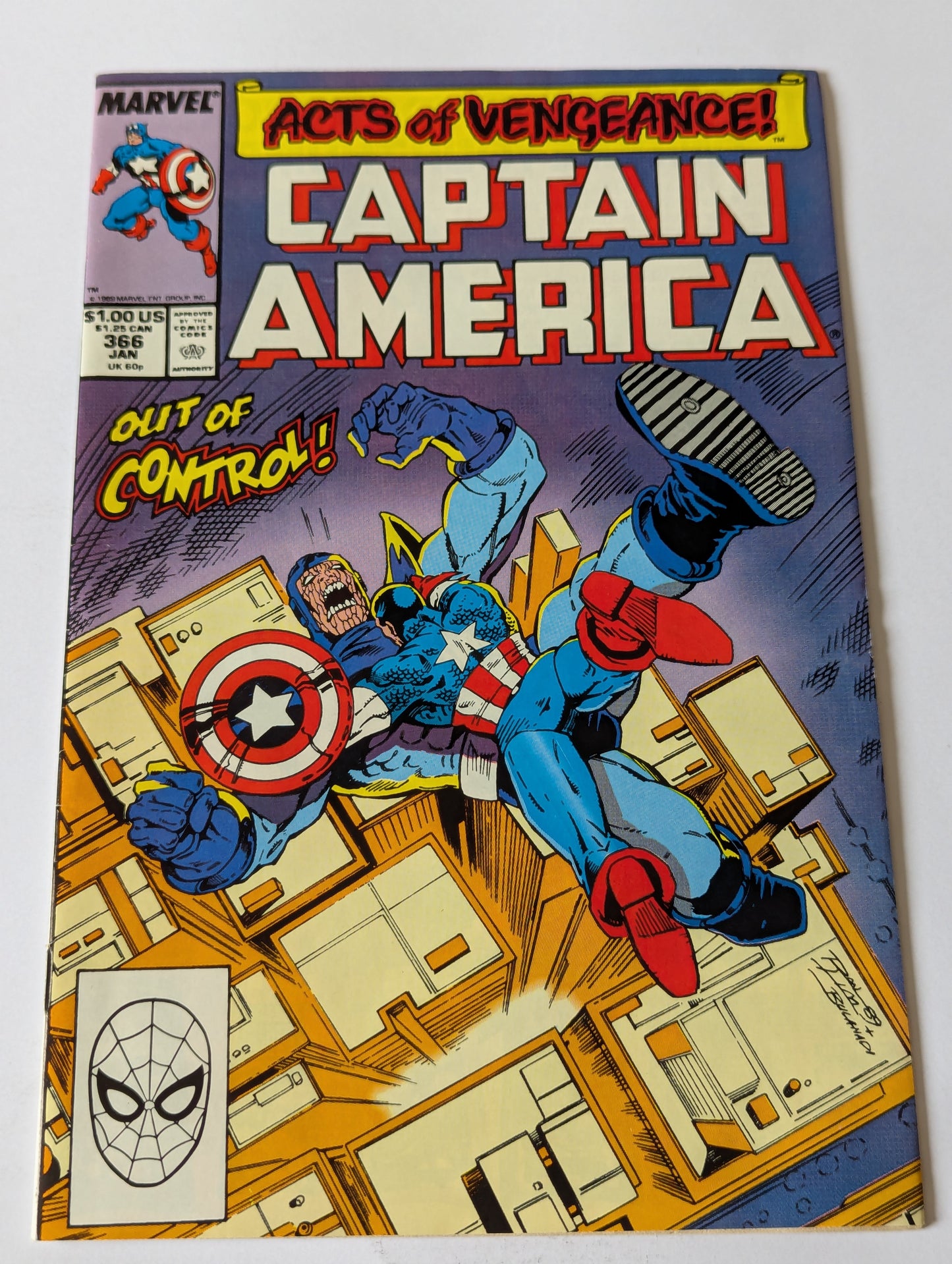 Captain America #366