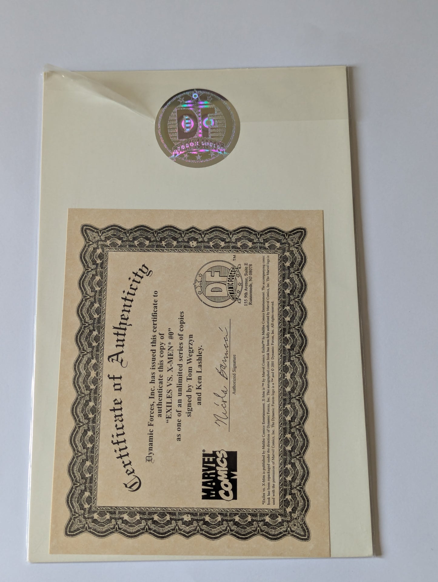 All New Exiles vs X-Men #0 - Signed