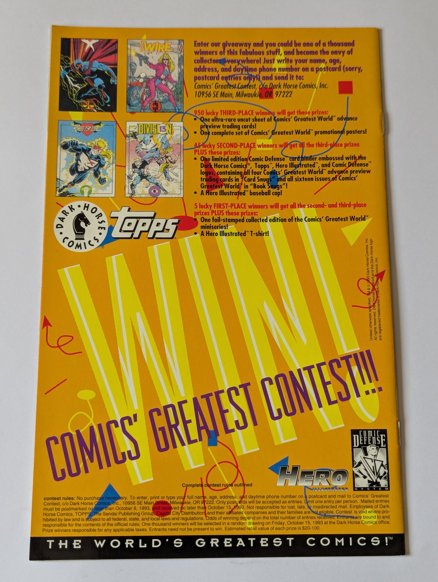 Comics' Greatest World: Hero Zero #2