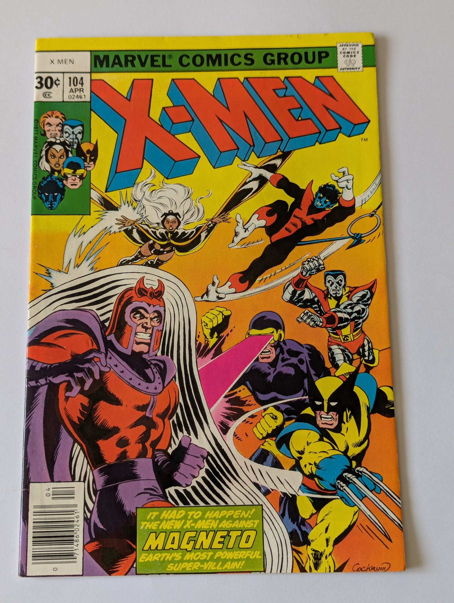 Uncanny X-Men #104 Marvel Comic Book