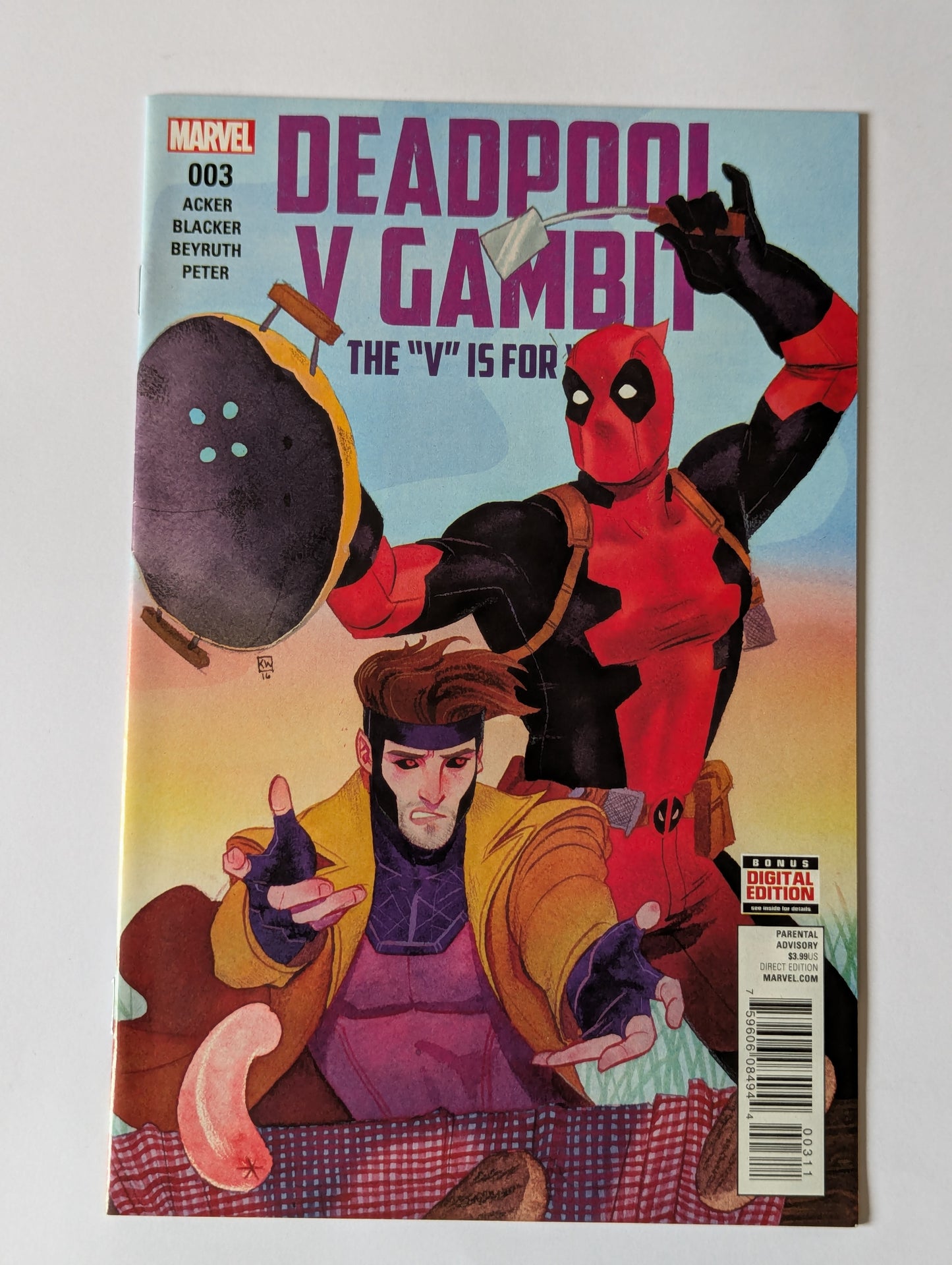 Deadpool v Gambit #3