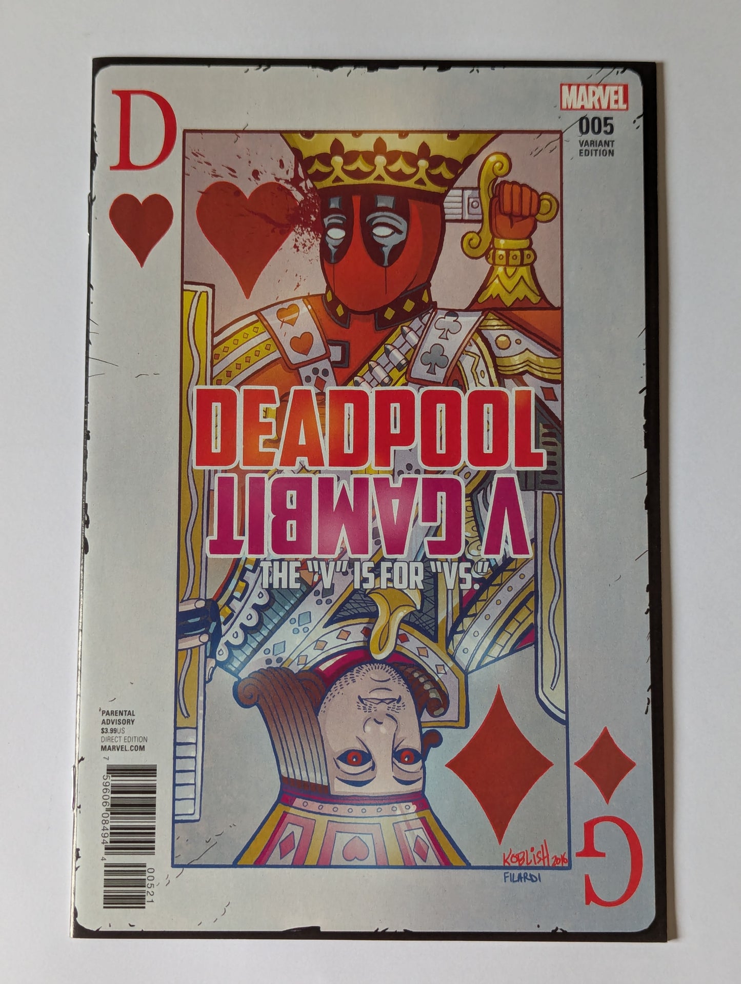 Deadpool v Gambit #5 - Variant